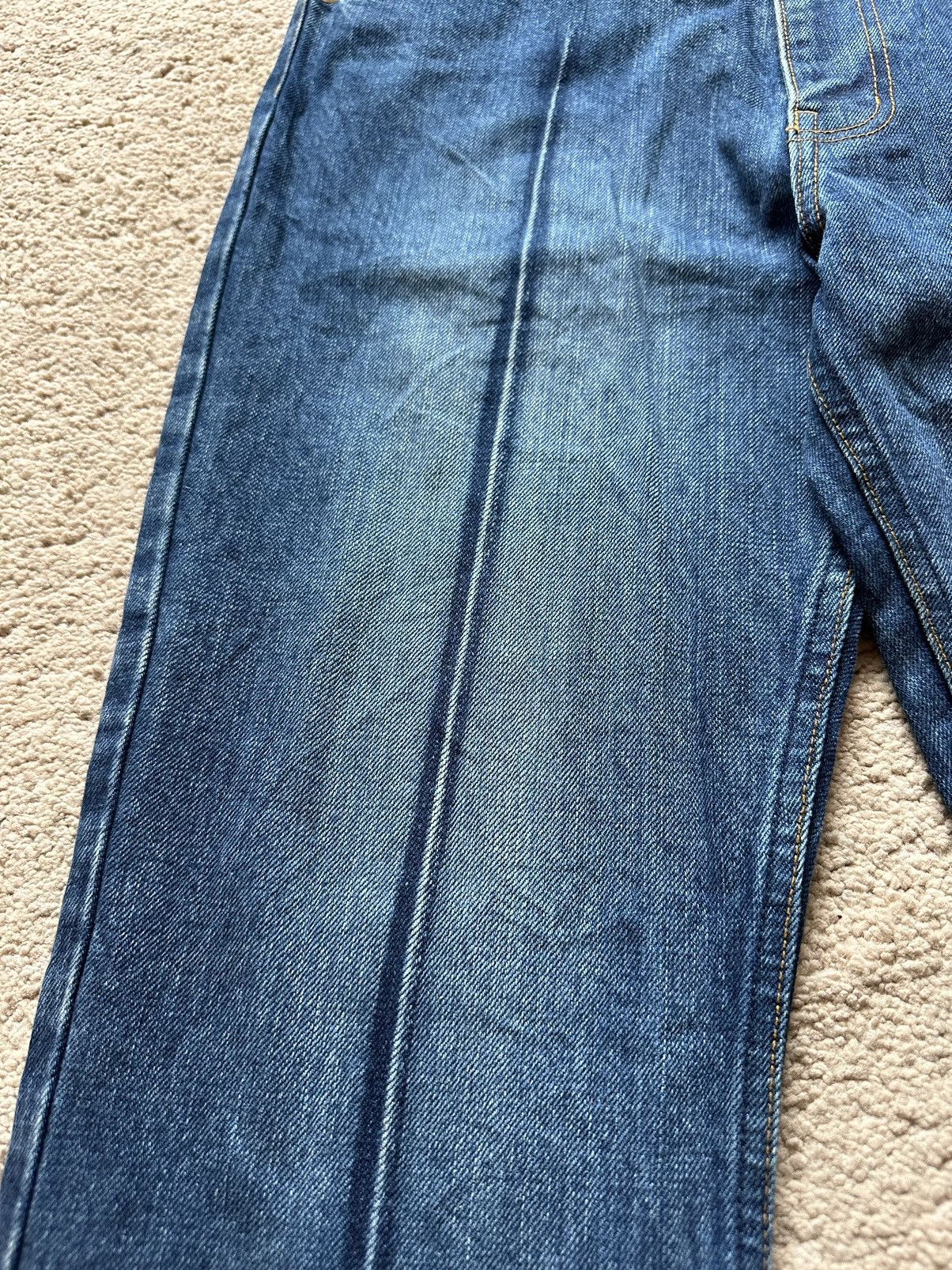 If Six Was Nine 2000s Le Grande Bleu LGB x Beams Plus Flare Jeans Size US 31 - 5 Thumbnail