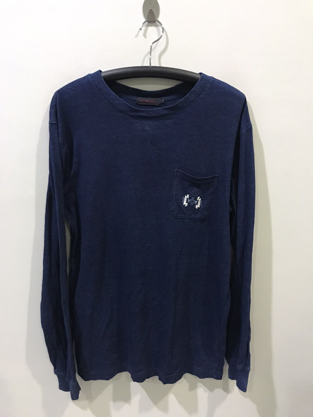 Indigo × Japanese Brand ANTI BALISTIC Japan Indigo Ortega Long Sleeve Shirt Size US L / EU 52-54 / 3 - 2 Thumbnail