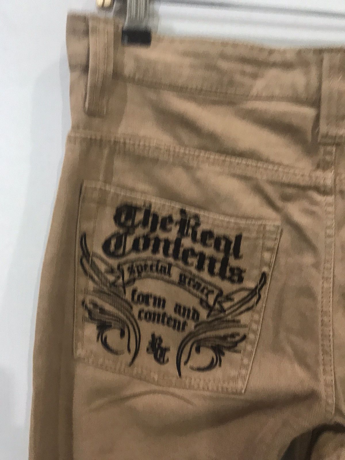 Japanese Brand × Seditionaries REAL CONTENT Japan Gangsta Embroidery Denim Size US 32 / EU 48 - 12 Thumbnail