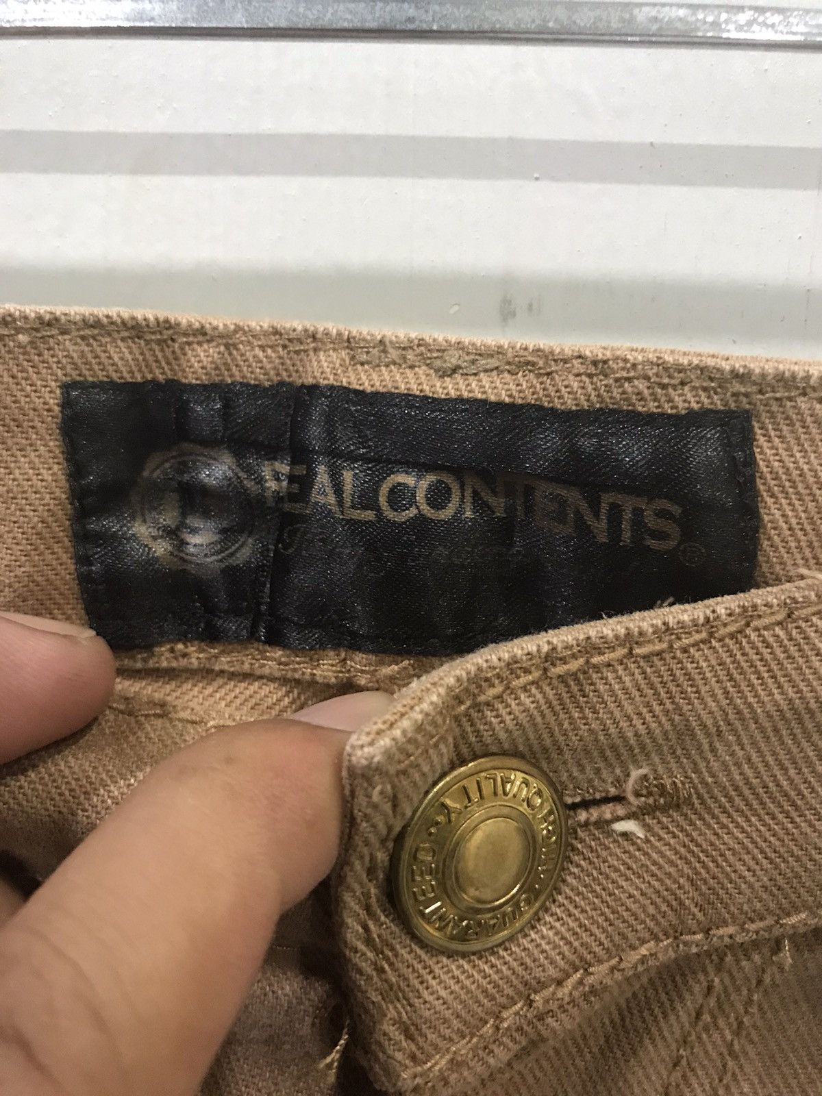 Japanese Brand × Seditionaries REAL CONTENT Japan Gangsta Embroidery Denim Size US 32 / EU 48 - 9 Thumbnail