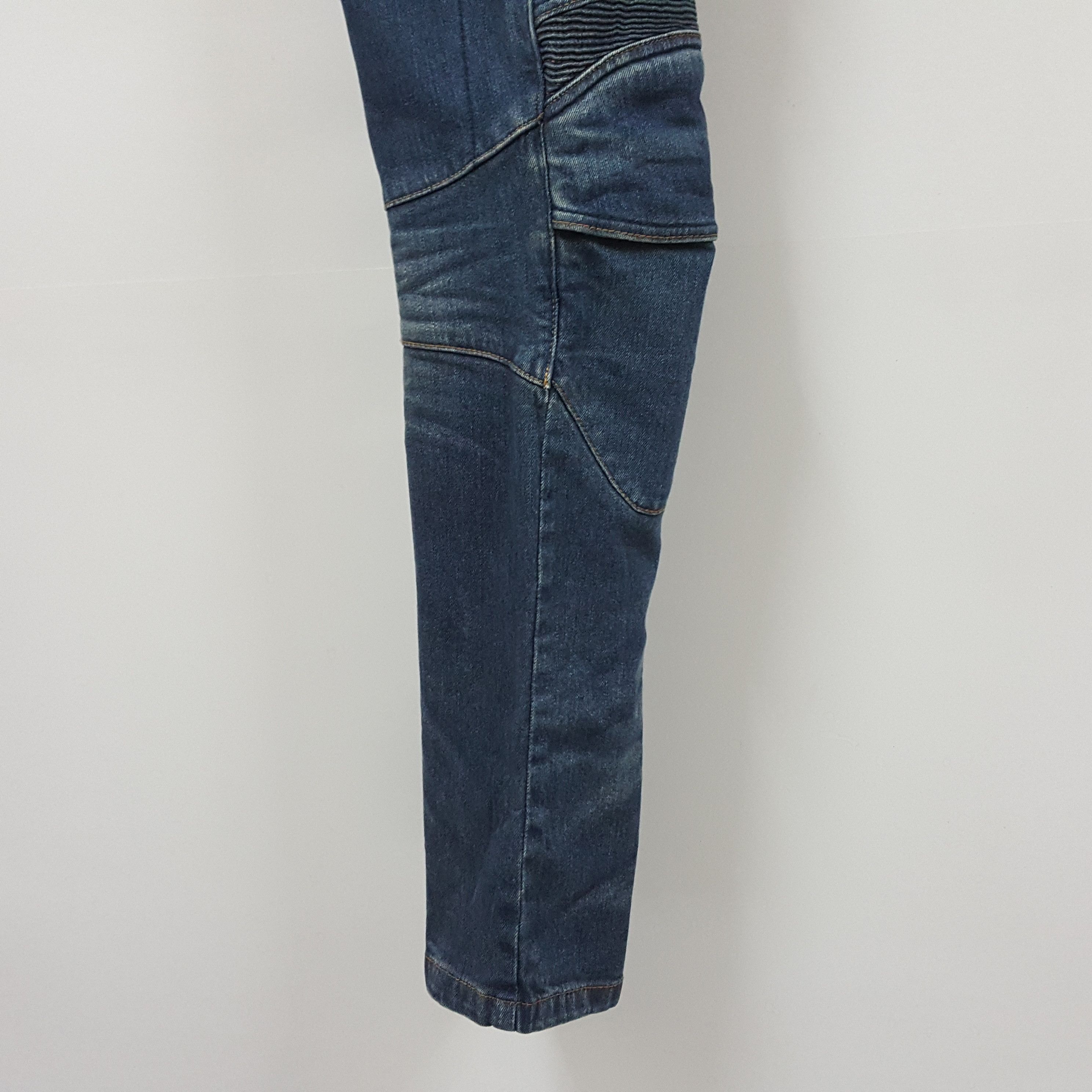 Japanese Brand × Vintage Vintage Komine X Balmain style riders jeans trousers pants Size US 29 - 10 Thumbnail