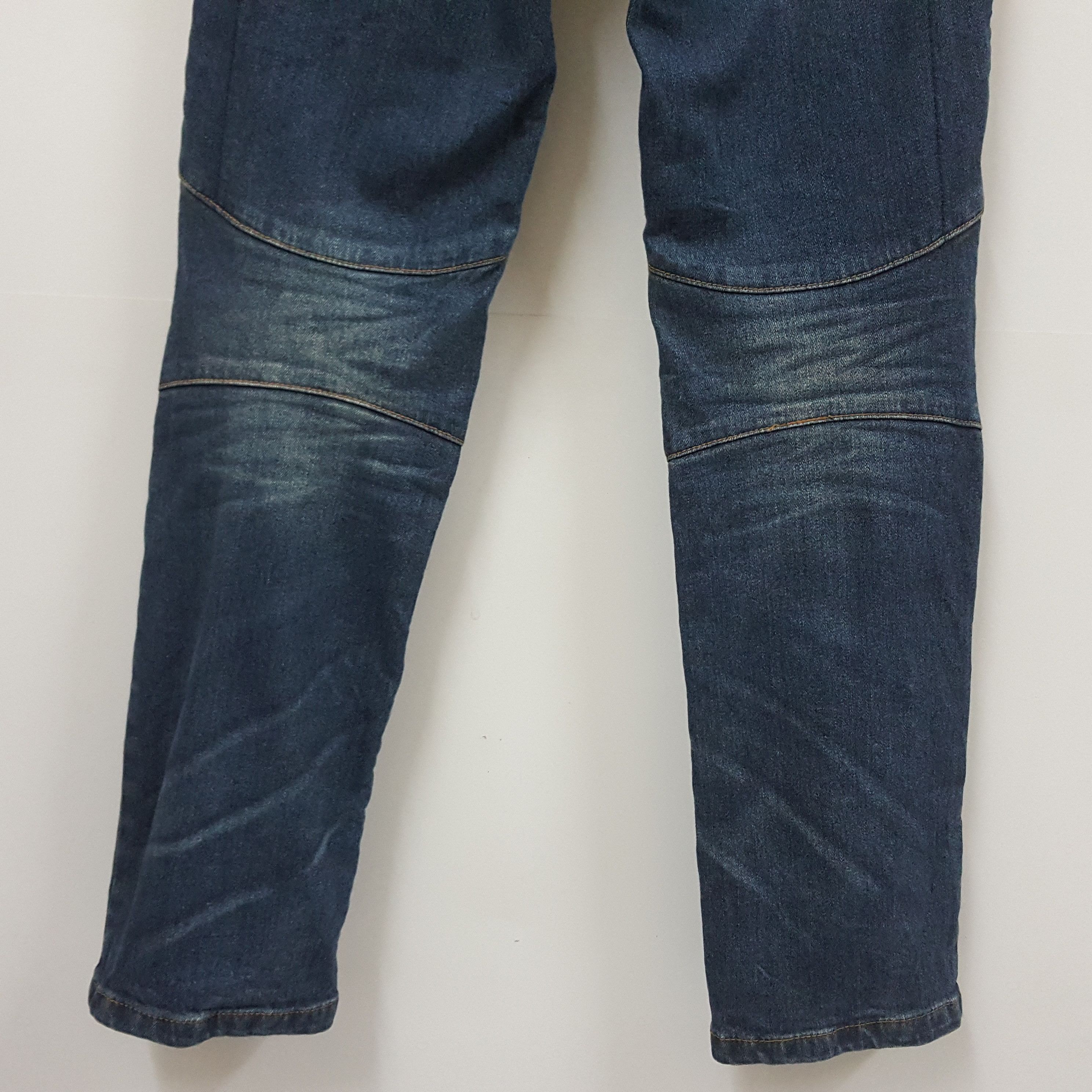 Japanese Brand × Vintage Vintage Komine X Balmain style riders jeans trousers pants Size US 29 - 6 Thumbnail