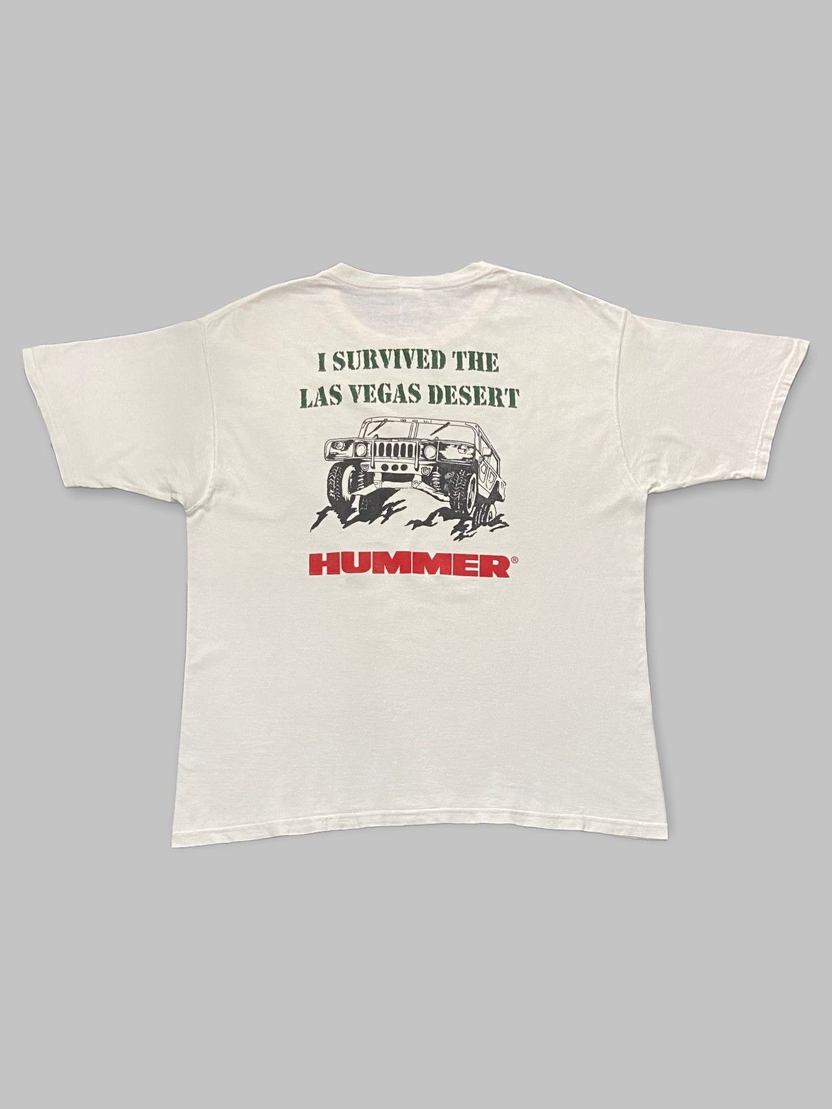 90’s Vintage Hummer Desert Fox Tours Las Vegas Tshirt