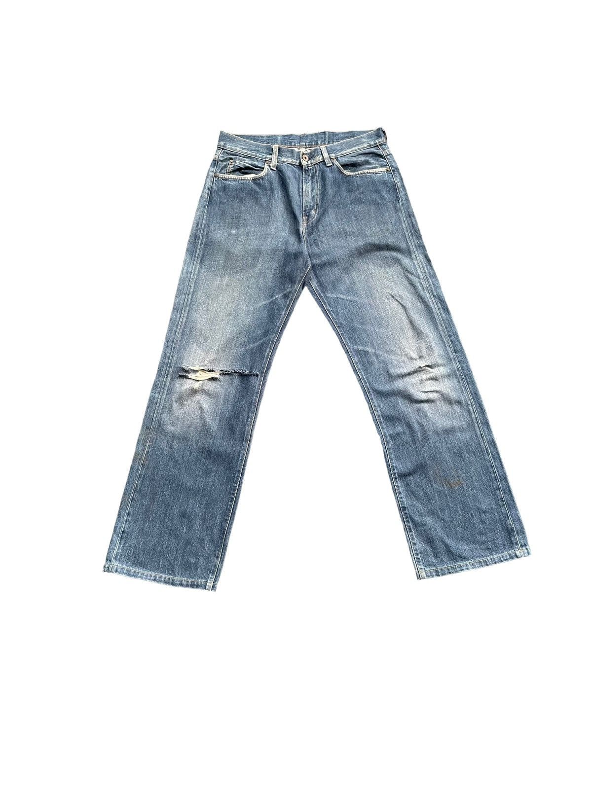 Replay × Vintage Vintage Replay Distresed Denim Size US 32 / EU 48 - 2 Thumbnail