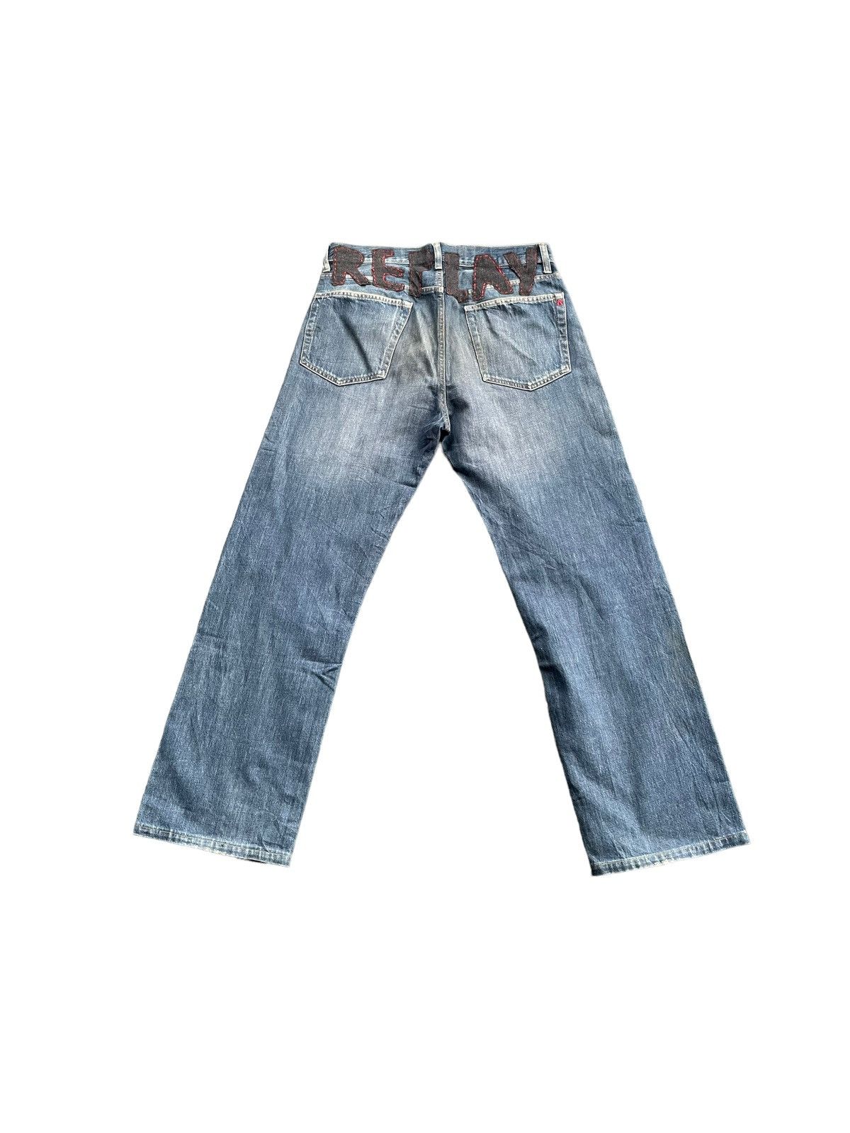 Replay × Vintage Vintage Replay Distresed Denim Size US 32 / EU 48 - 1 Thumbnail