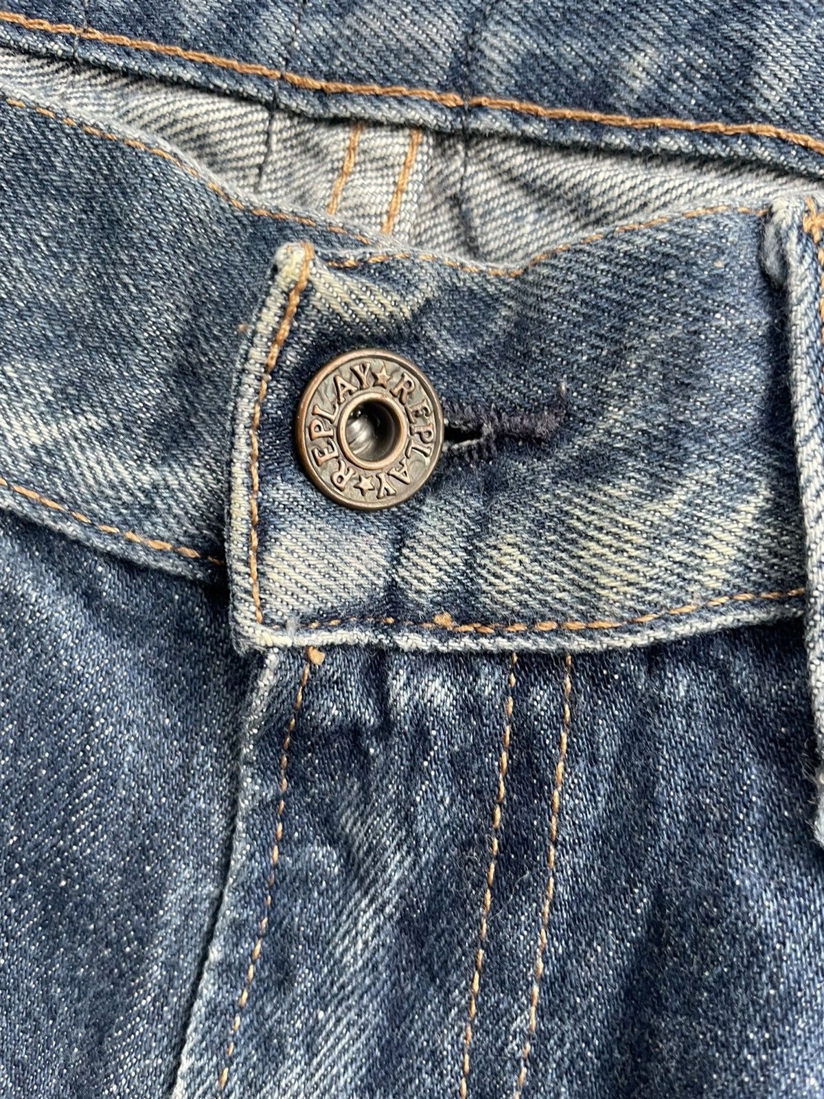 Replay × Vintage Vintage Replay Distresed Denim Size US 32 / EU 48 - 13 Thumbnail