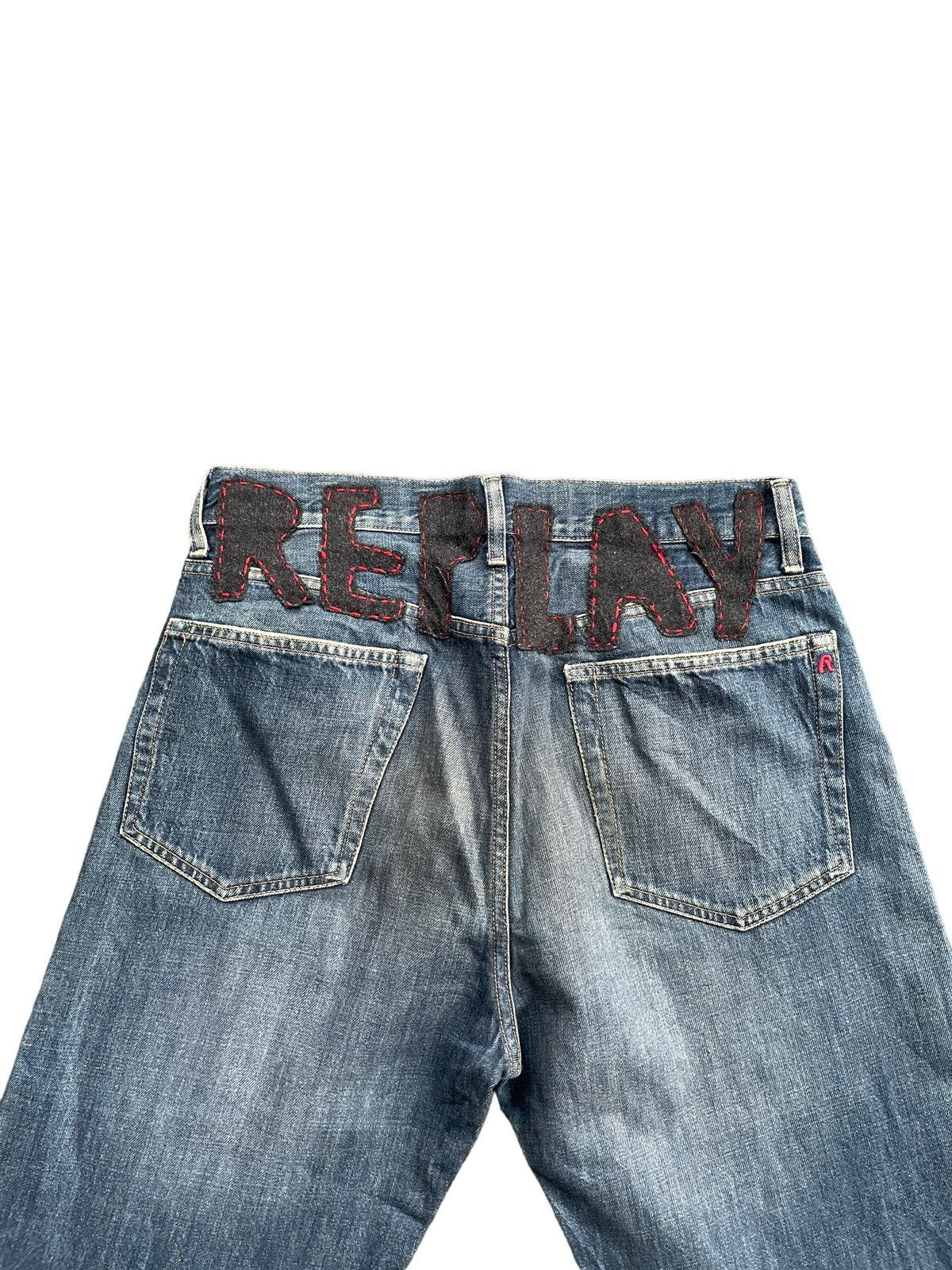 Replay × Vintage Vintage Replay Distresed Denim Size US 32 / EU 48 - 7 Thumbnail