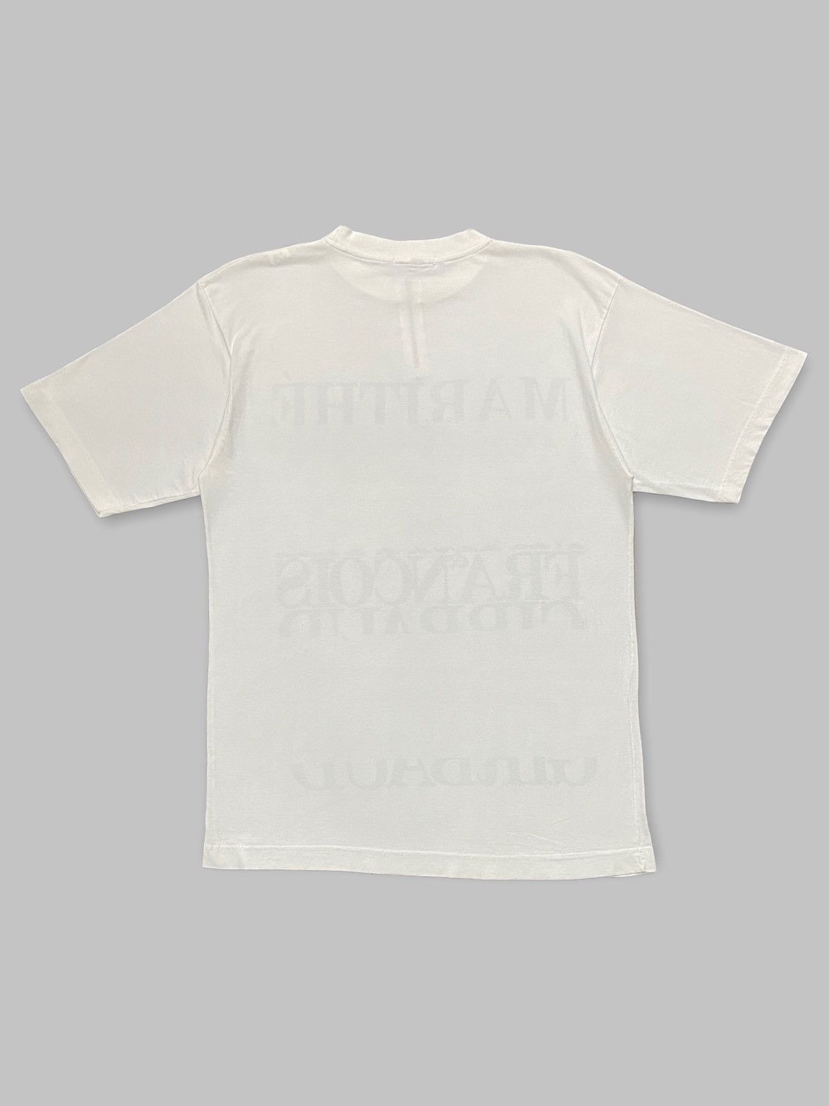 Marithe + Francois Girbaud × Vintage Vintage Marithe Francois Gibraud Zip Up Neck Tshirt Size US M / EU 48-50 / 2 - 2 Thumbnail