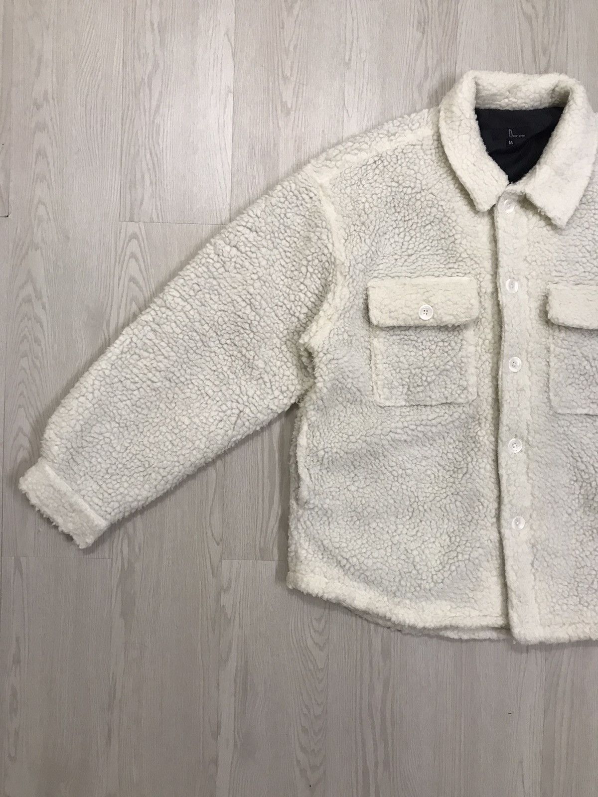 Japanese Brand Vintage Japan Deep Pile Sherpa Jacket Trucker Jacket Size US M / EU 48-50 / 2 - 4 Thumbnail