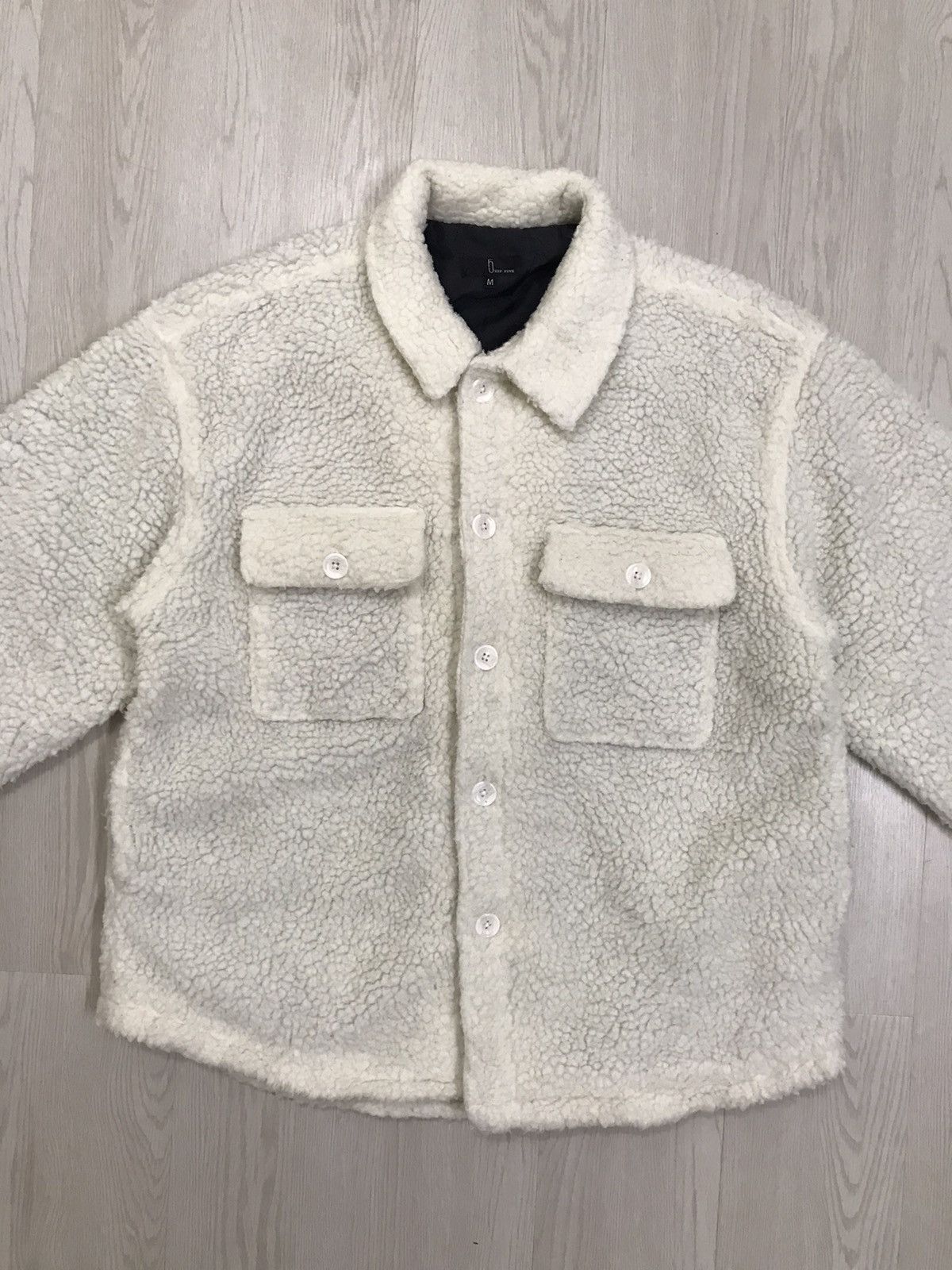 Japanese Brand Vintage Japan Deep Pile Sherpa Jacket Trucker Jacket Size US M / EU 48-50 / 2 - 3 Thumbnail