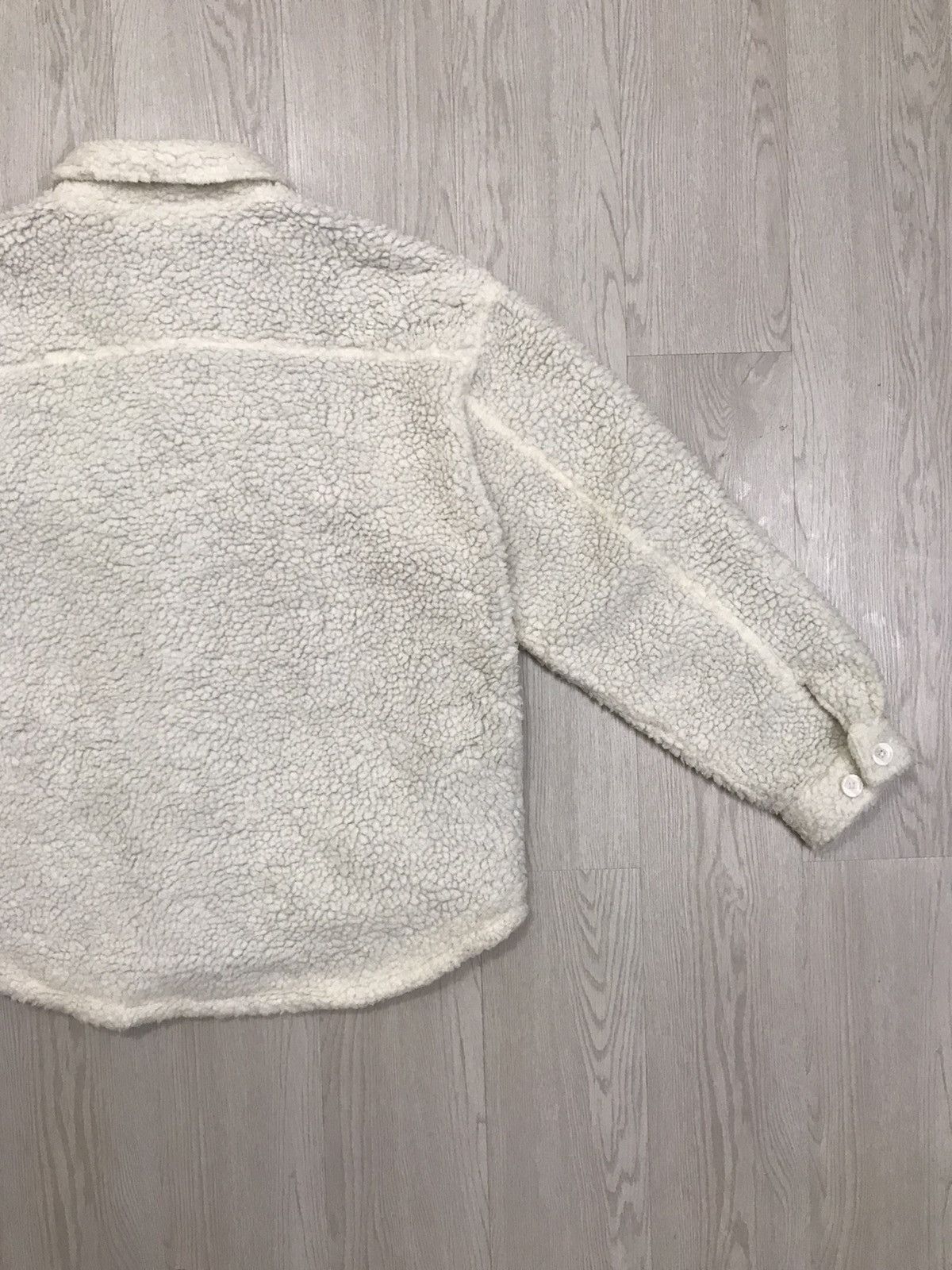 Japanese Brand Vintage Japan Deep Pile Sherpa Jacket Trucker Jacket Size US M / EU 48-50 / 2 - 8 Thumbnail