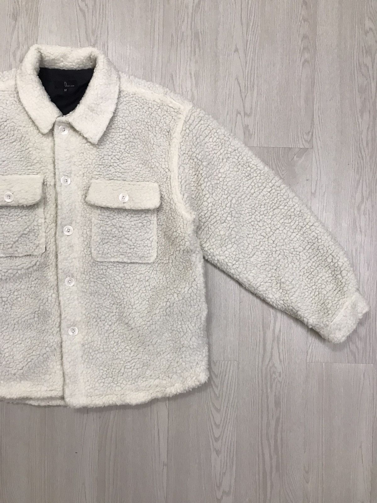 Japanese Brand Vintage Japan Deep Pile Sherpa Jacket Trucker Jacket Size US M / EU 48-50 / 2 - 5 Thumbnail