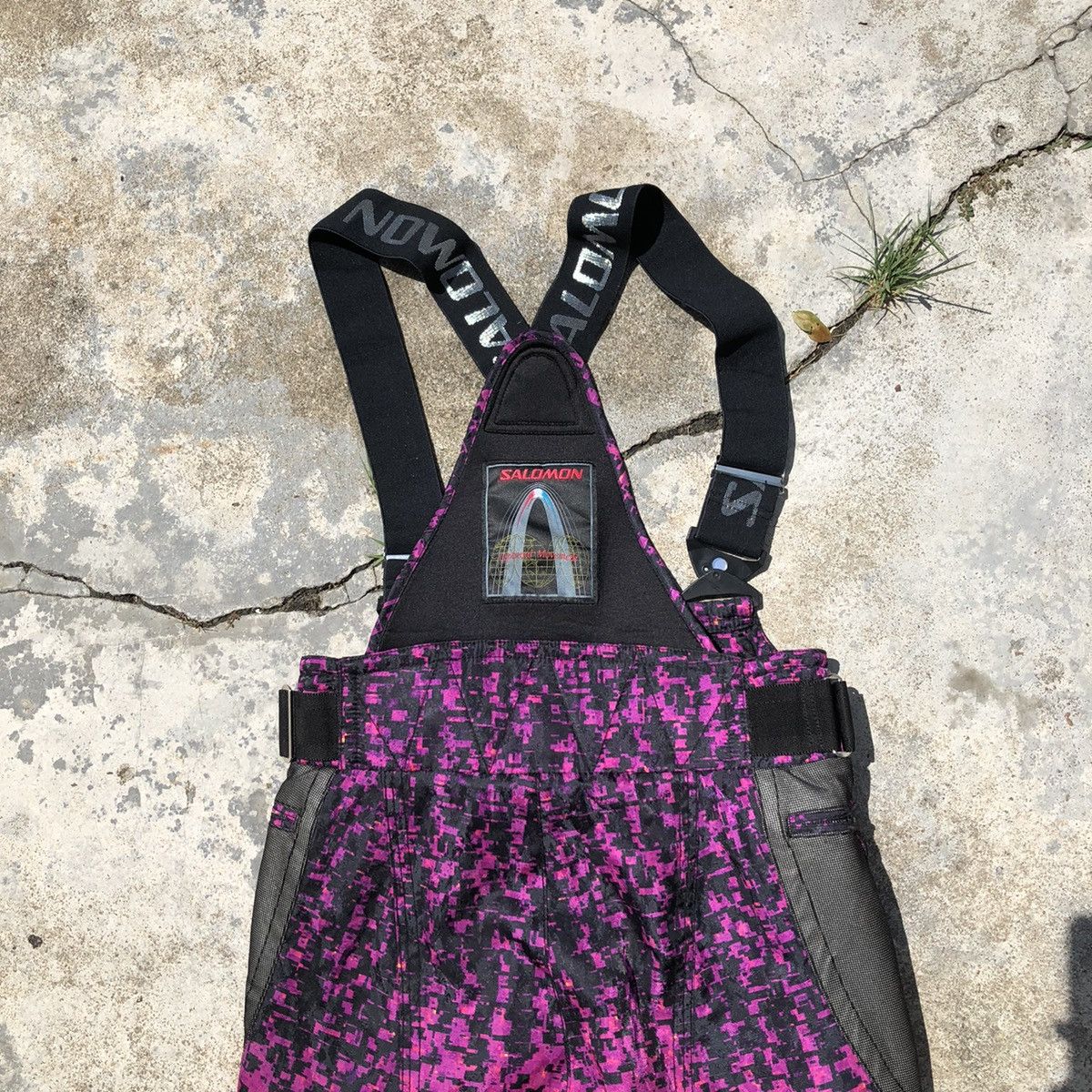Japanese Brand MULTI COLOUR RARE SALOMON OVERALL SKI Size US 33 - 9 Thumbnail