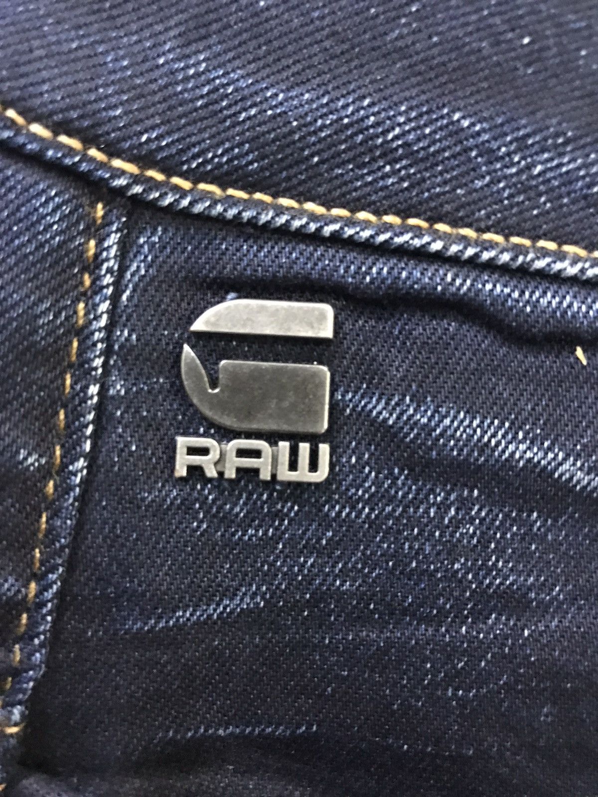 G-Star × Japanese Brand GSTAR RAW Stretchable Rare Design Skinny Biker Pant Size US 27 - 8 Thumbnail