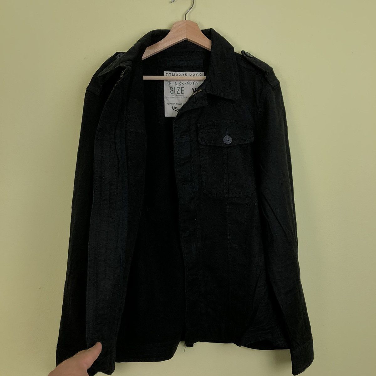 Japanese Brand Biker Parachute Jacket Tompson Bros Size US XL / EU 56 / 4 - 13 Thumbnail