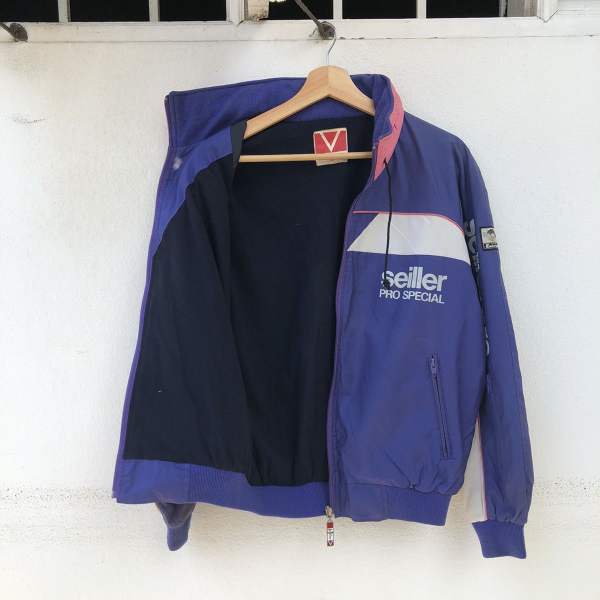 Japanese Brand RACING JACKET SUPER RACING TEAM MULSE BIG LOGO Size US M / EU 48-50 / 2 - 14 Thumbnail