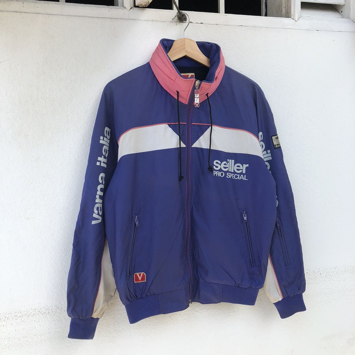 Japanese Brand RACING JACKET SUPER RACING TEAM MULSE BIG LOGO Size US M / EU 48-50 / 2 - 3 Thumbnail