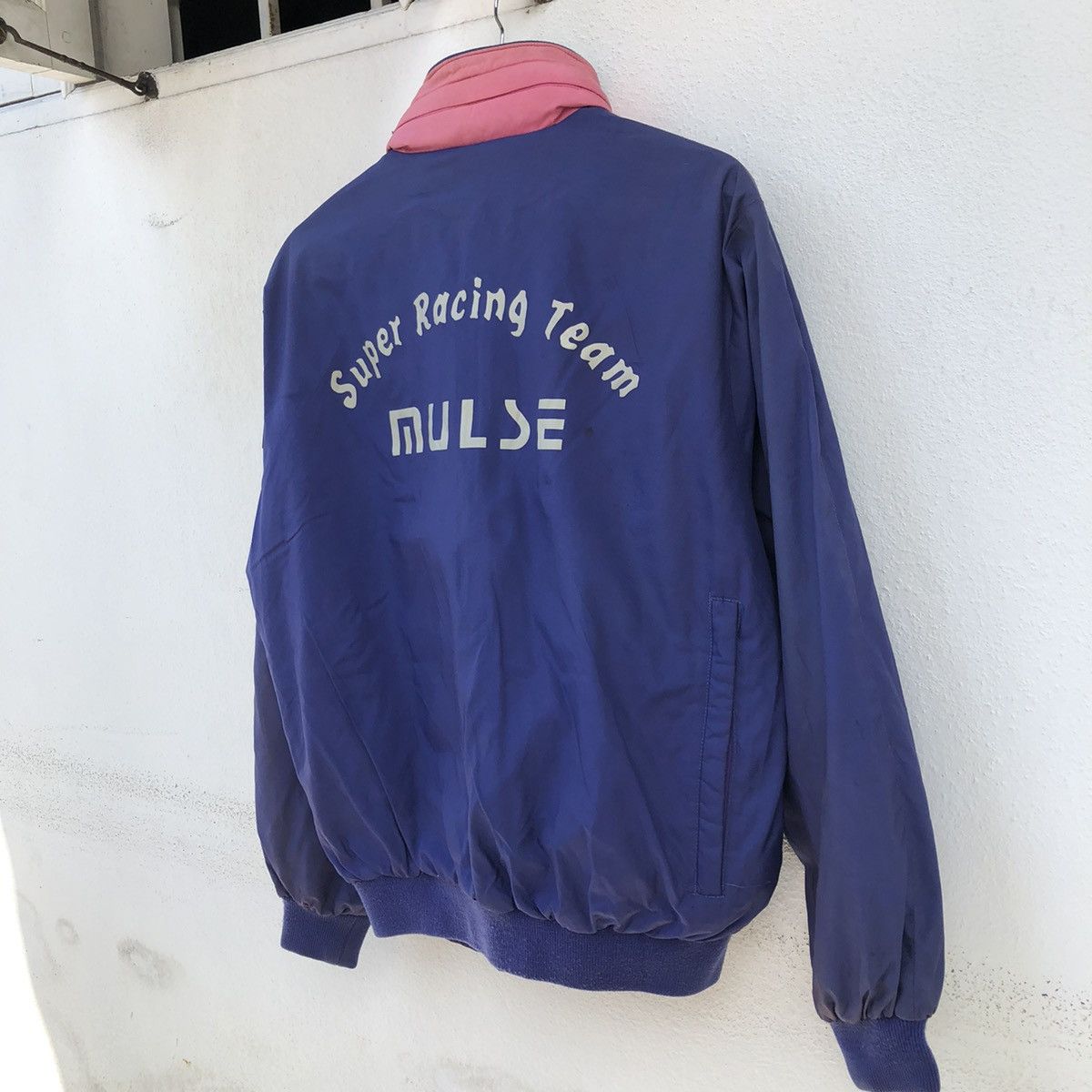 Japanese Brand RACING JACKET SUPER RACING TEAM MULSE BIG LOGO Size US M / EU 48-50 / 2 - 11 Thumbnail