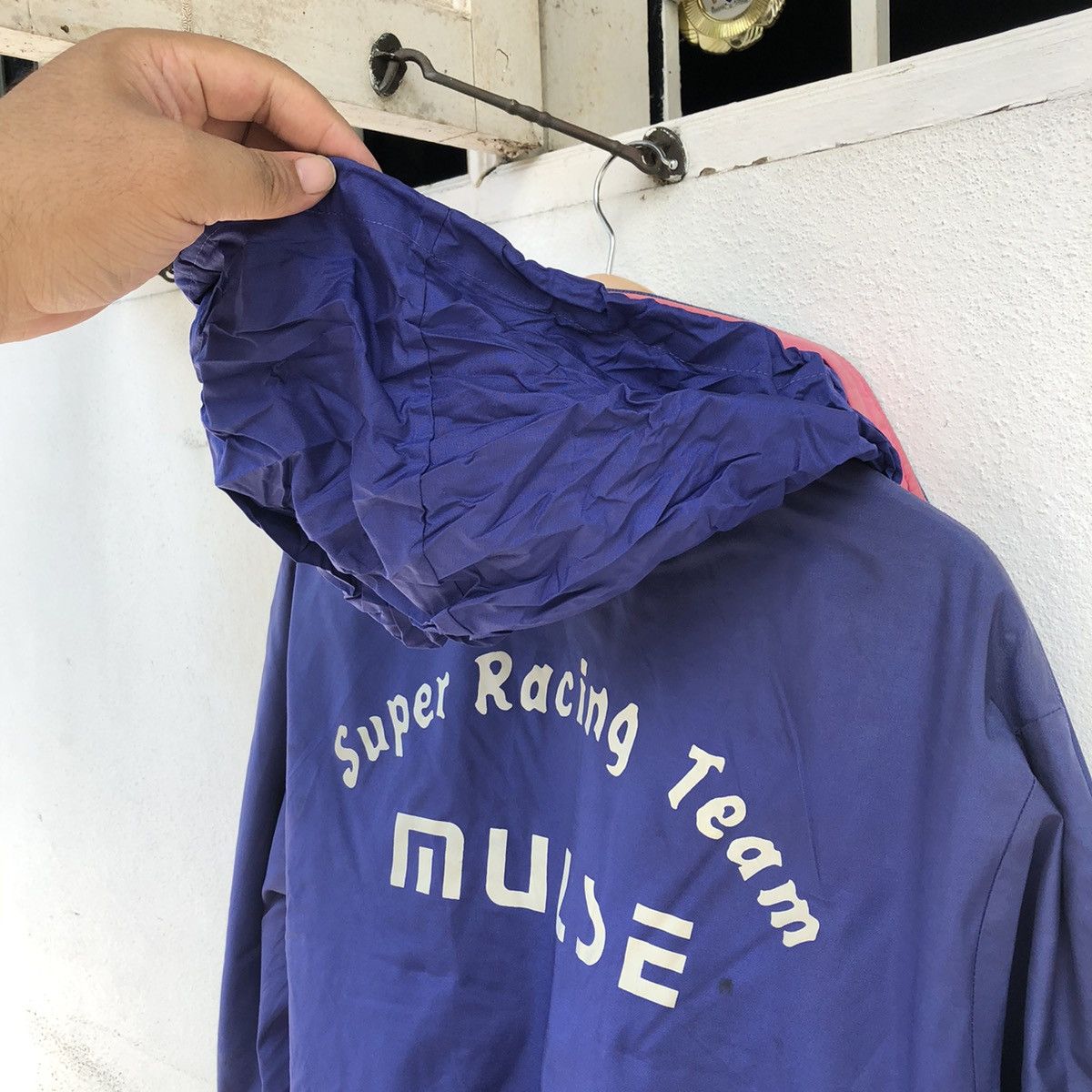 Japanese Brand RACING JACKET SUPER RACING TEAM MULSE BIG LOGO Size US M / EU 48-50 / 2 - 17 Thumbnail