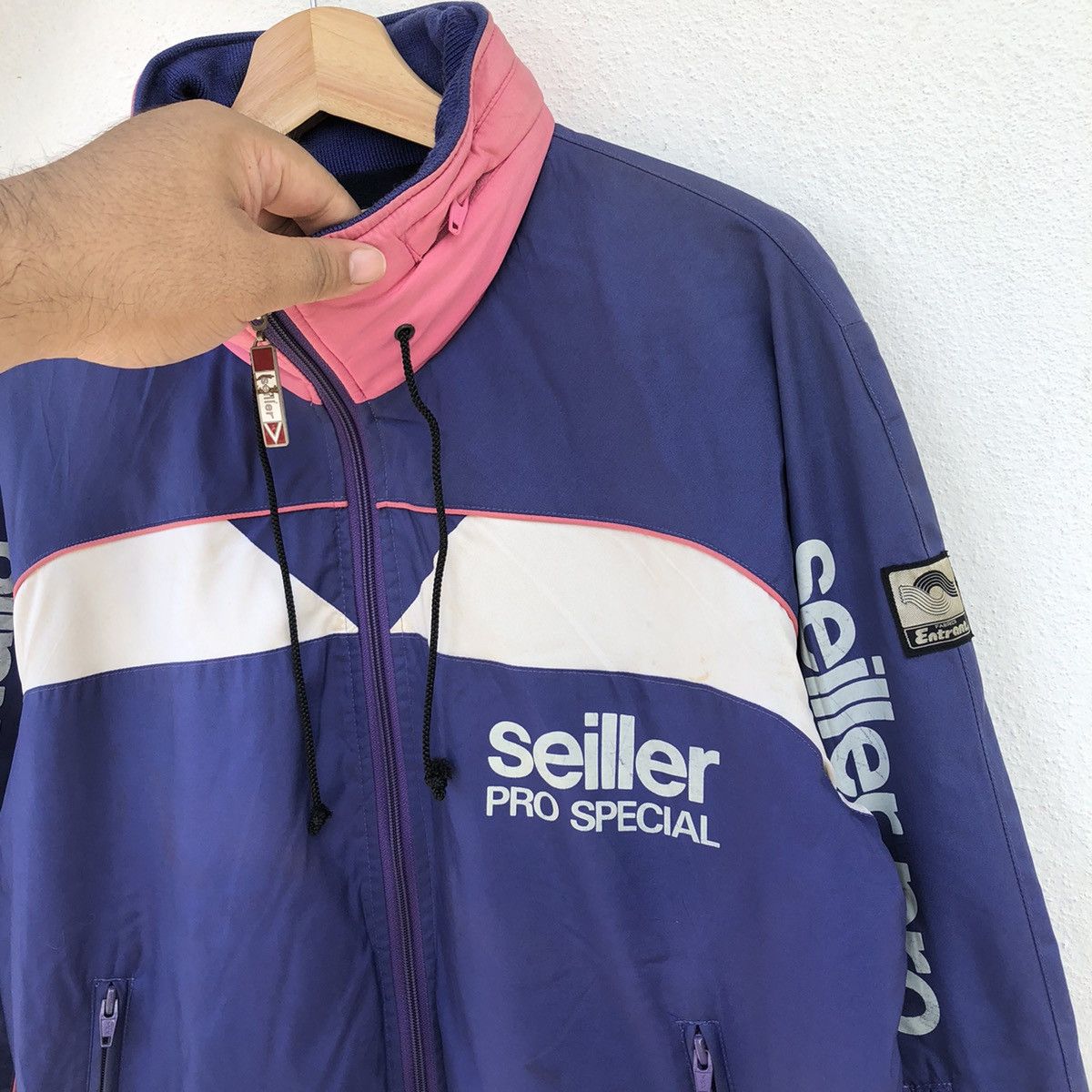 Japanese Brand RACING JACKET SUPER RACING TEAM MULSE BIG LOGO Size US M / EU 48-50 / 2 - 5 Thumbnail