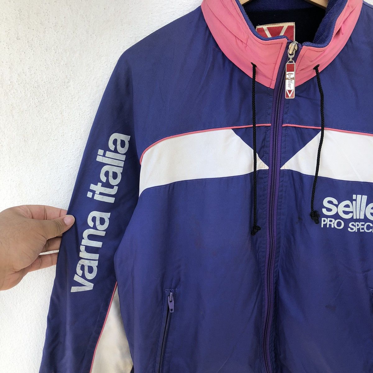 Japanese Brand RACING JACKET SUPER RACING TEAM MULSE BIG LOGO Size US M / EU 48-50 / 2 - 4 Thumbnail