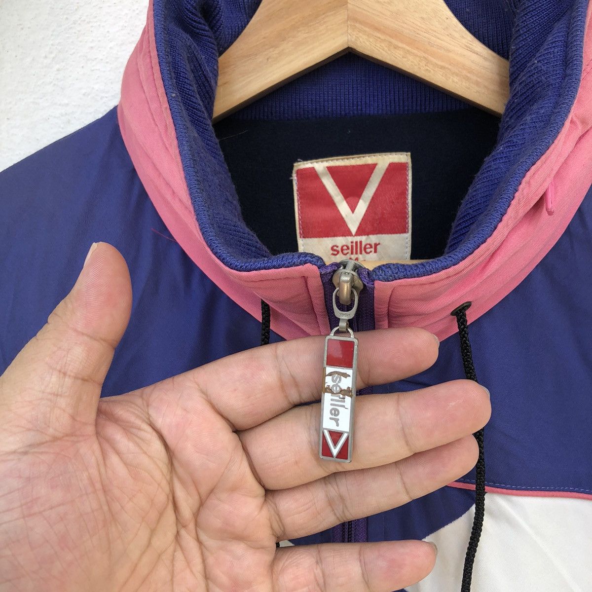 Japanese Brand RACING JACKET SUPER RACING TEAM MULSE BIG LOGO Size US M / EU 48-50 / 2 - 6 Thumbnail