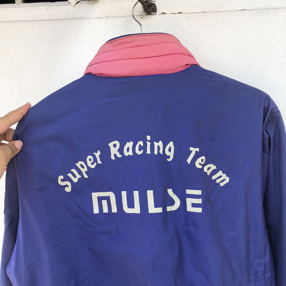 Japanese Brand RACING JACKET SUPER RACING TEAM MULSE BIG LOGO Size US M / EU 48-50 / 2 - 12 Thumbnail