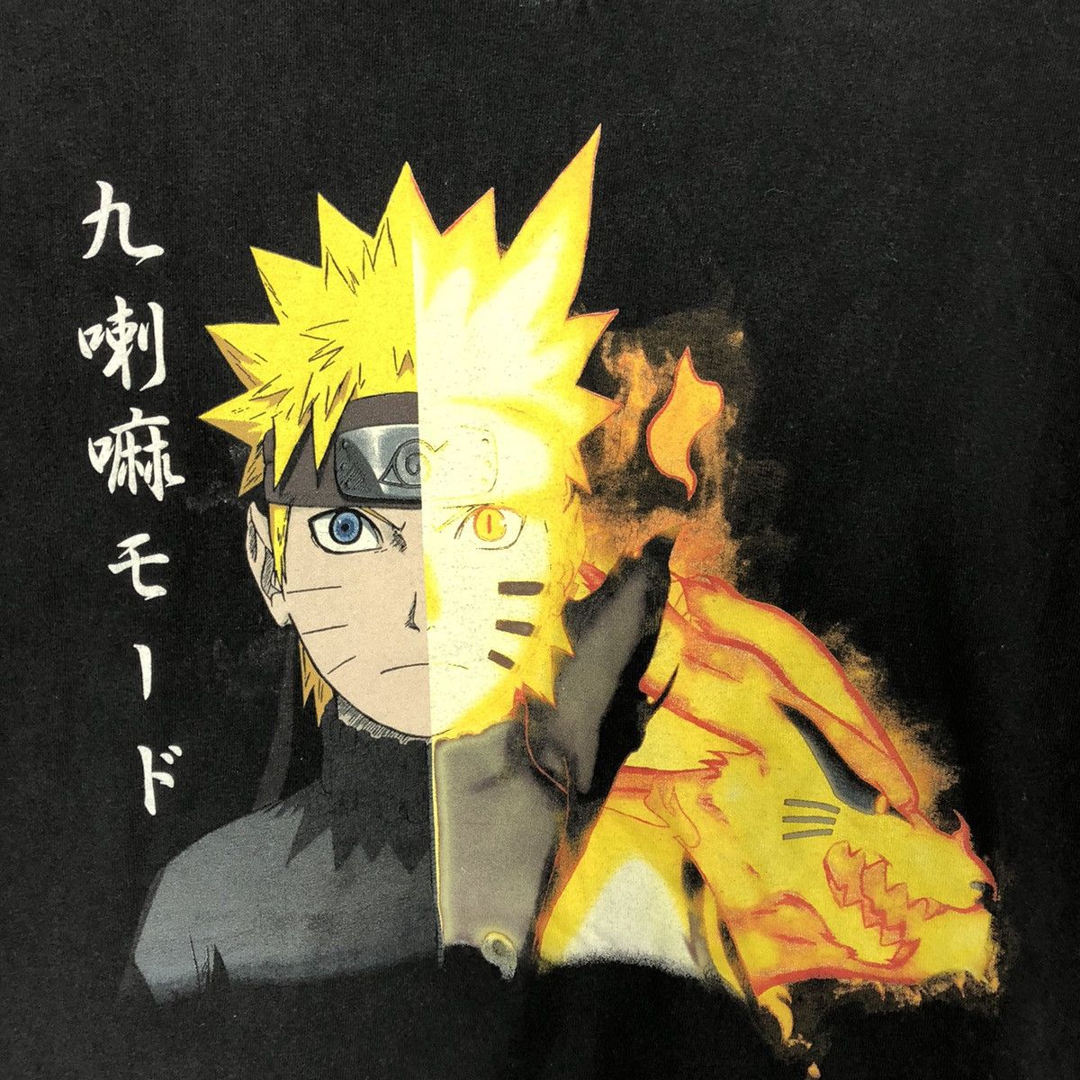 Anime × Ripple Junction 🔥Rare🔥Anime Naruto Kurama Sage Mode Ninja War Promo Tee Size US L / EU 52-54 / 3 - 4 Thumbnail