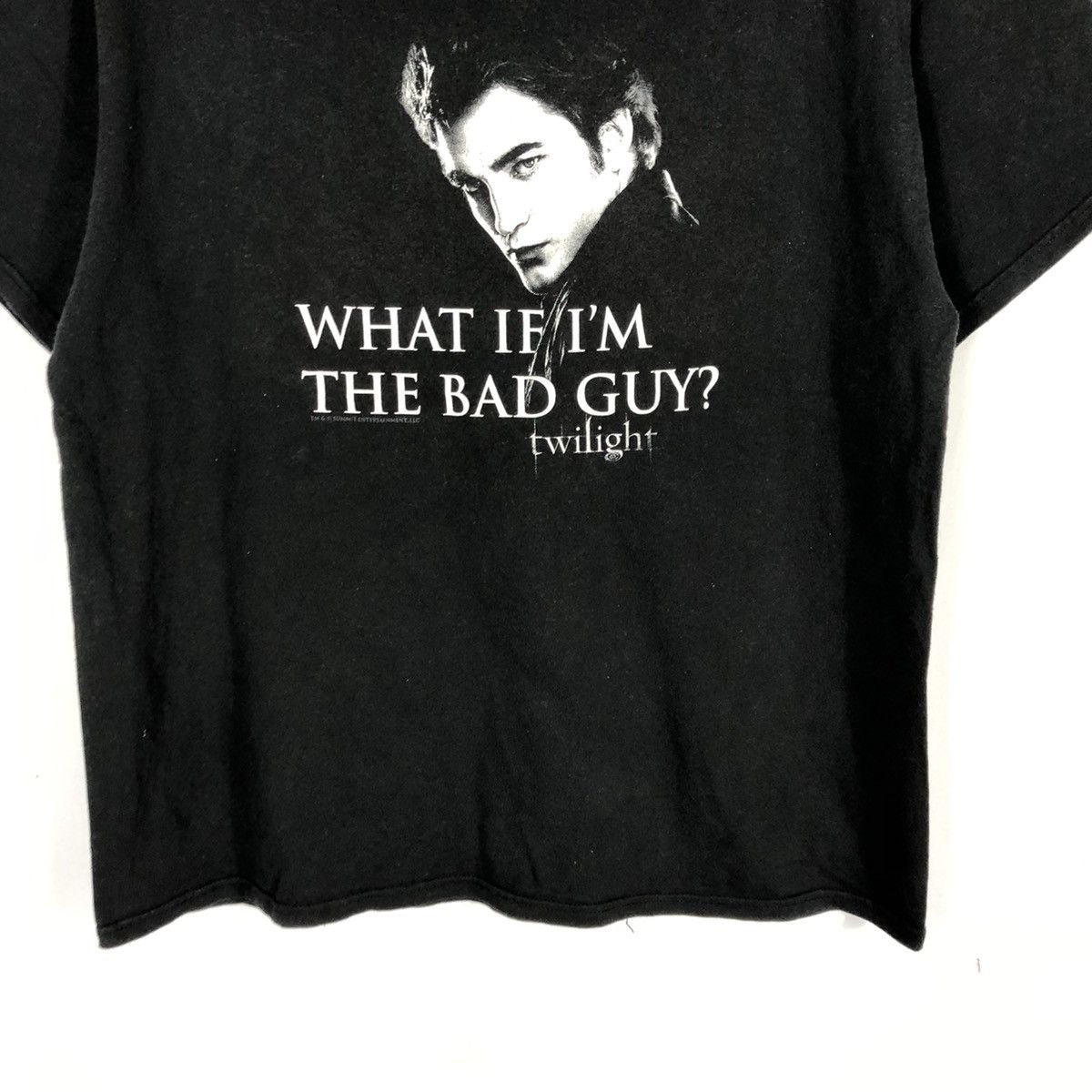 Vintage 🔥Rare🔥Twilight Robert Character Image Quotes Promo Tee Size US XL / EU 56 / 4 - 3 Thumbnail