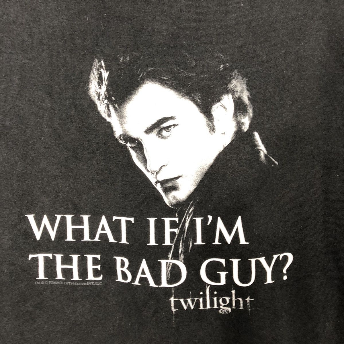 Vintage 🔥Rare🔥Twilight Robert Character Image Quotes Promo Tee Size US XL / EU 56 / 4 - 4 Thumbnail