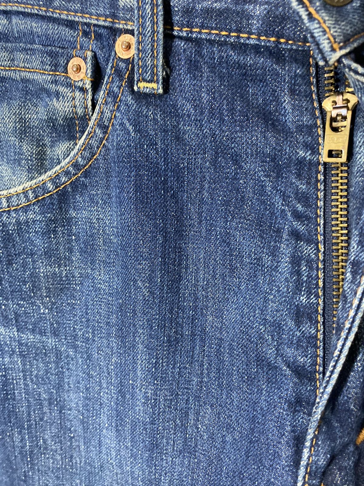 Levi's levis lot 504 blue denim Size US 30 / EU 46 - 13 Thumbnail
