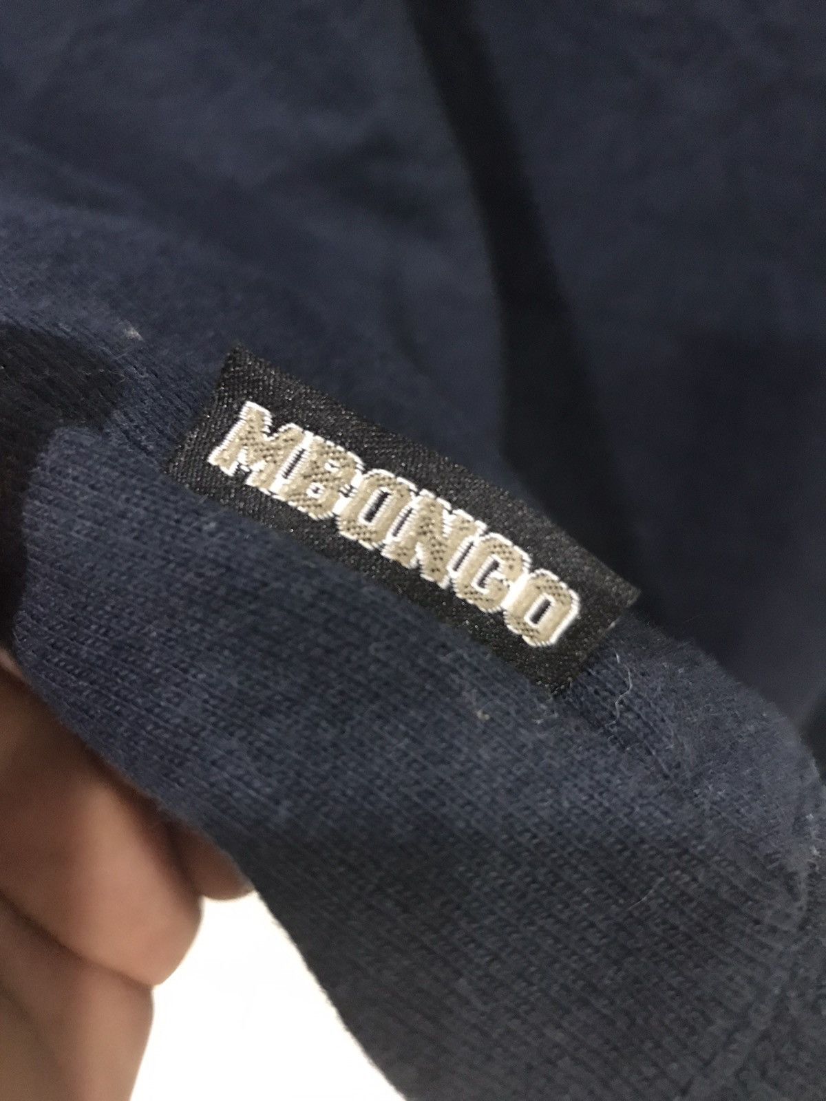 Japanese Brand MBONGO Spell Out Patches Shirt Size US XL / EU 56 / 4 - 7 Thumbnail