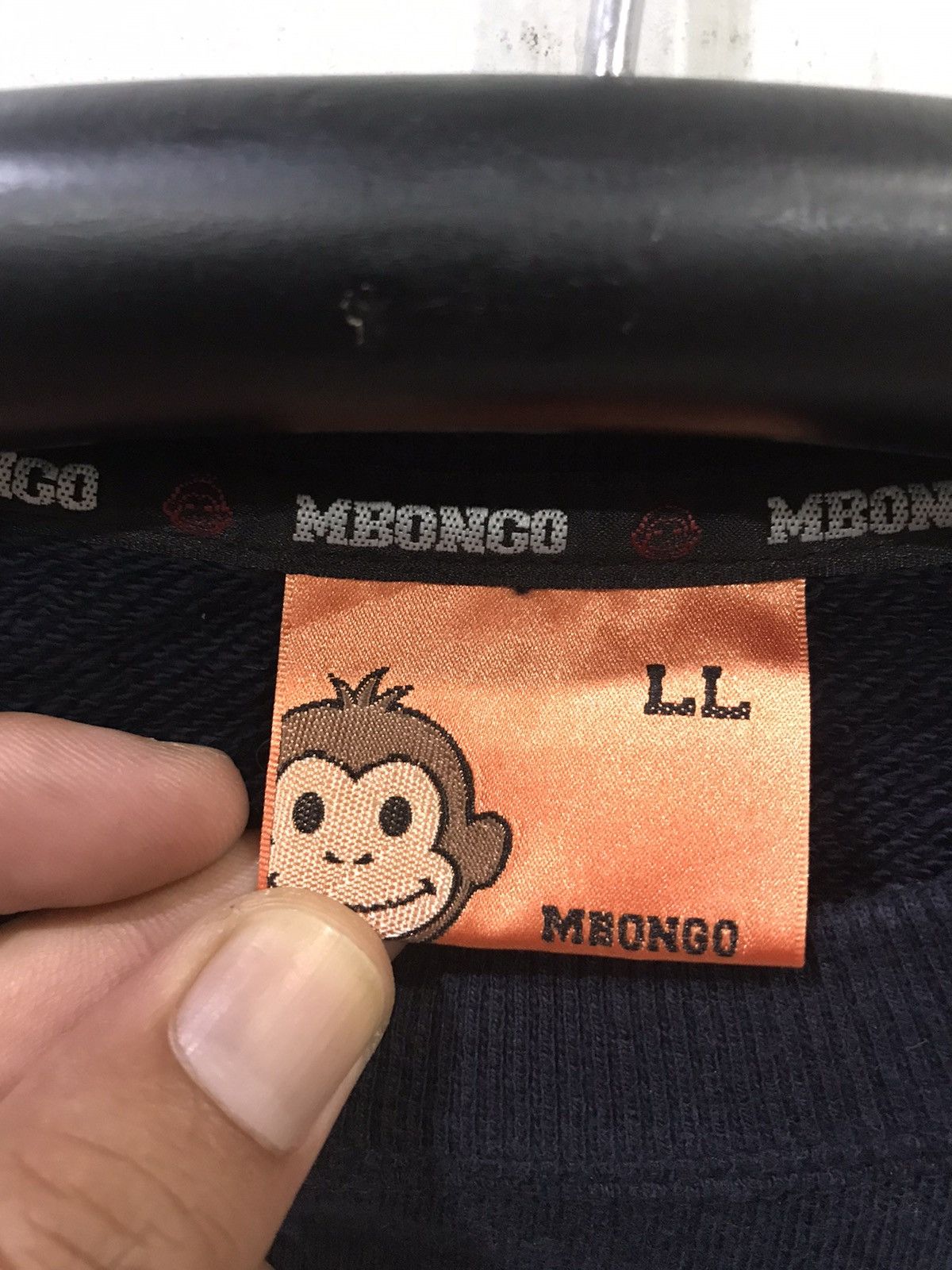 Japanese Brand MBONGO Spell Out Patches Shirt Size US XL / EU 56 / 4 - 4 Thumbnail