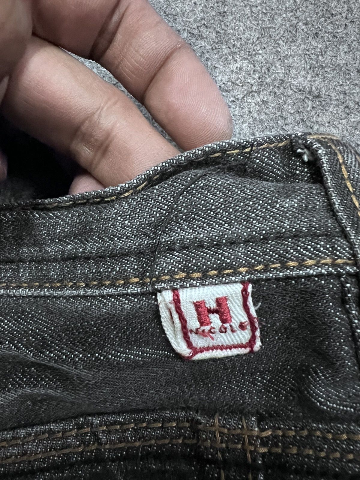 Japanese Brand × Matsuda SICK🔥NICOLE CLUB PATCH WORK DISTRESSED DENIM PANT Size US 35 - 8 Thumbnail