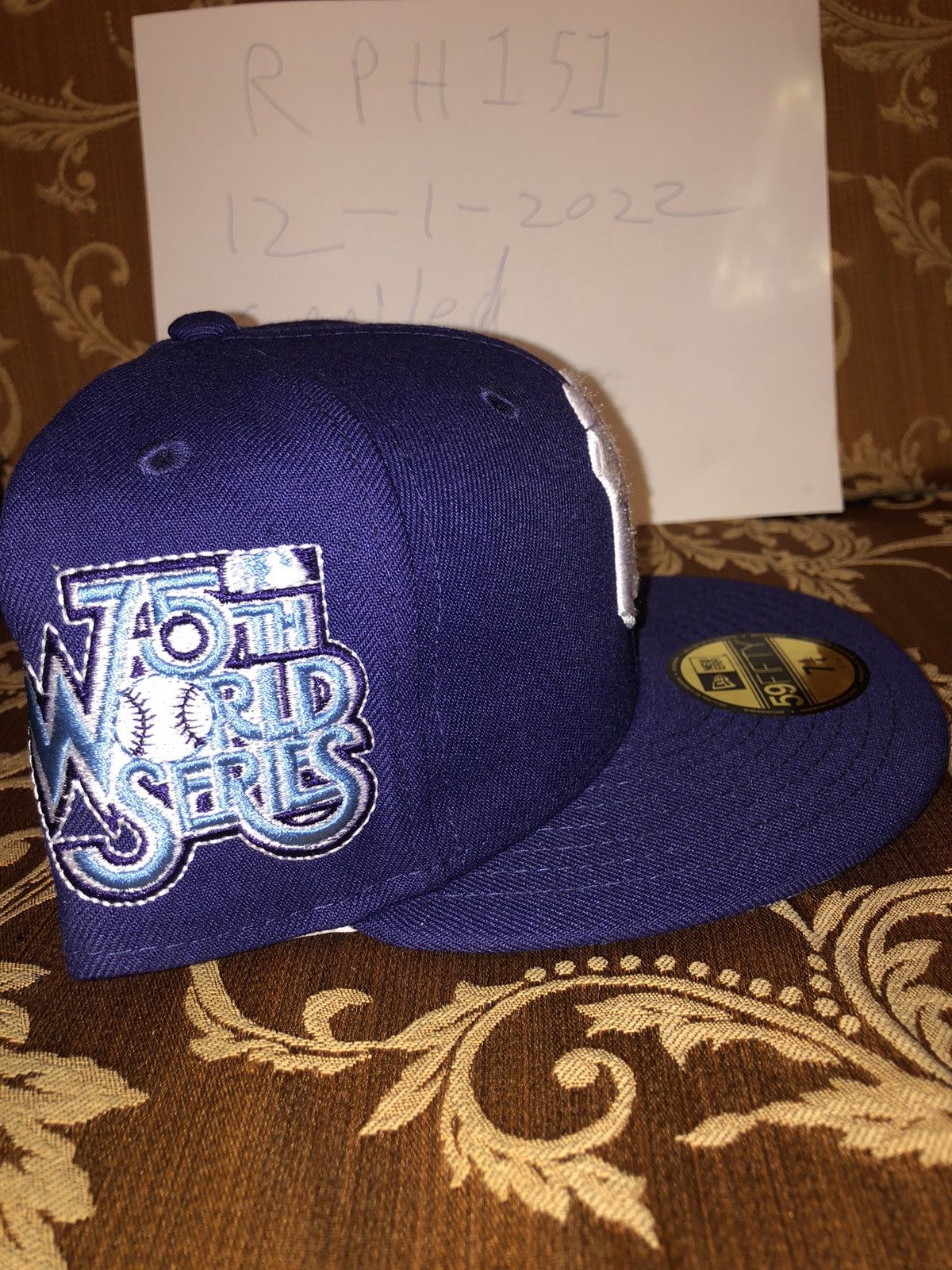 New Era Purple New York Yankees Fitted 71/4 Size ONE SIZE - 4 Thumbnail
