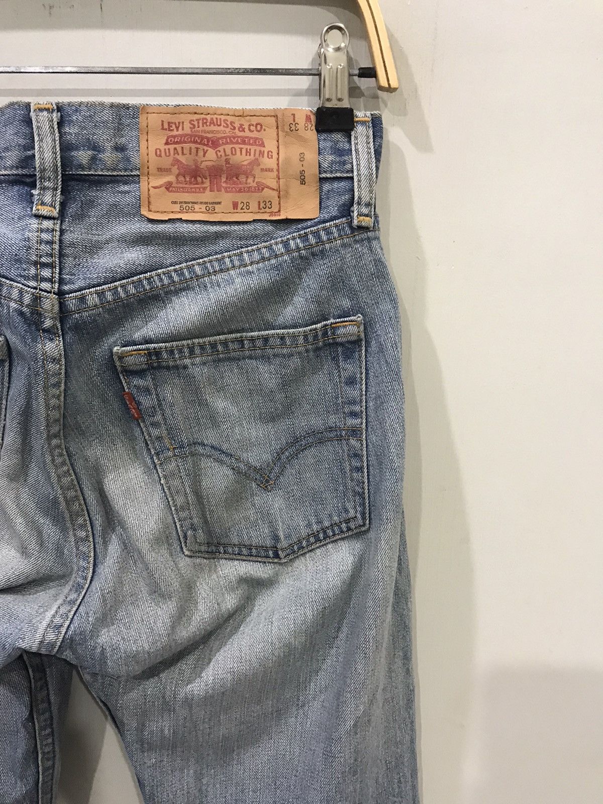 Levi's Vintage Clothing Levis 505 Denim size 28 Size US 28 / EU 44 - 9 Thumbnail