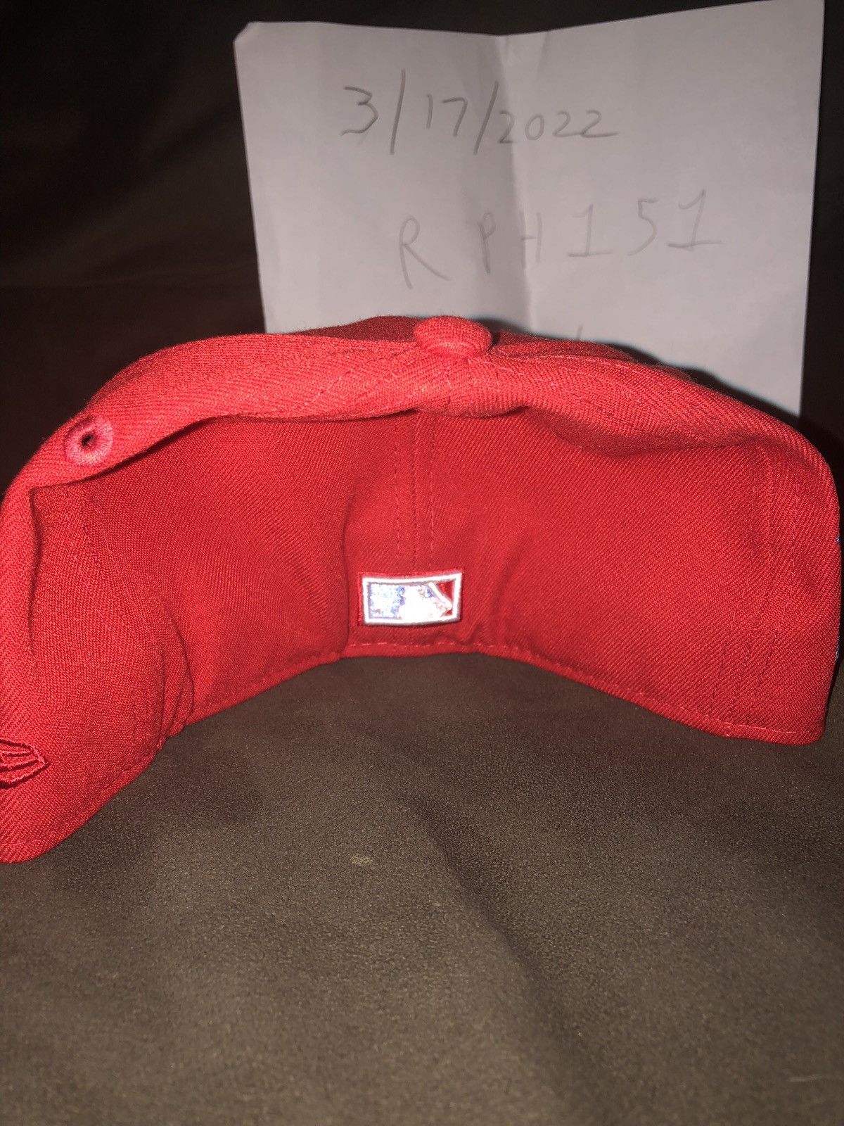 New Era New York Yankees Red Fitted 7 1/4 Size ONE SIZE - 7 Thumbnail