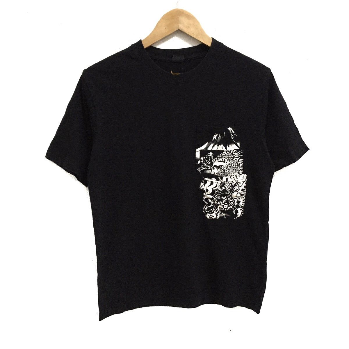 Japanese Brand SUKAJAN DRAGON EMBROIDERED JAPANESE TRADITIONAL T-SHIRT Size US M / EU 48-50 / 2 - 2 Thumbnail