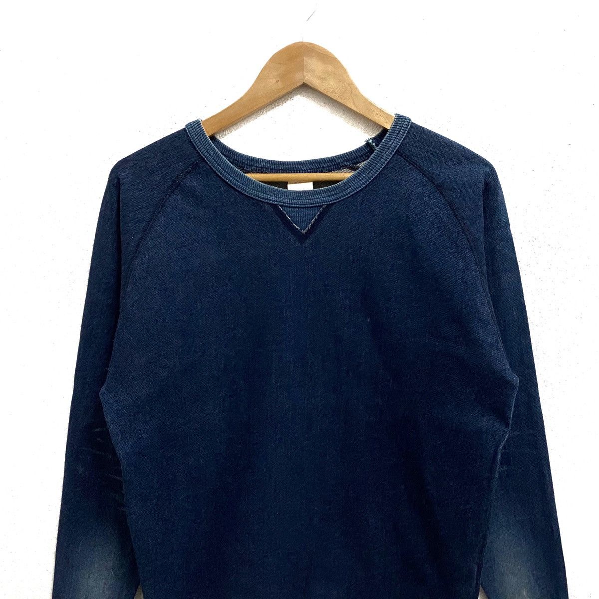 ADAM ET ROPE × Japanese Brand VINTAGE ADAM ET ROPE JAPANESE BRAND DENIM SWEATSHIRT Size US S / EU 44-46 / 1 - 3 Thumbnail
