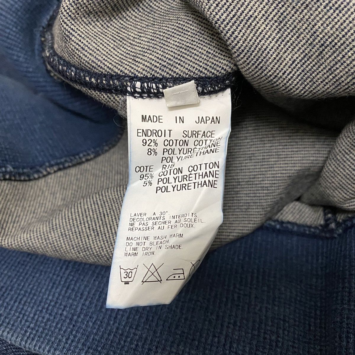 ADAM ET ROPE × Japanese Brand VINTAGE ADAM ET ROPE JAPANESE BRAND DENIM SWEATSHIRT Size US S / EU 44-46 / 1 - 5 Thumbnail