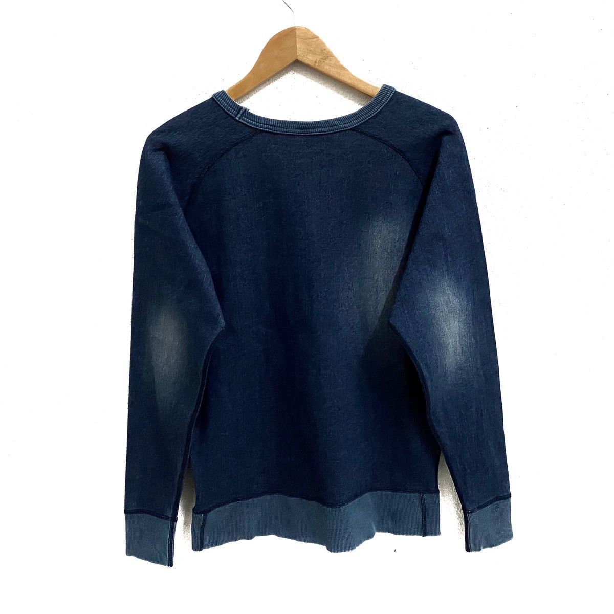 ADAM ET ROPE × Japanese Brand VINTAGE ADAM ET ROPE JAPANESE BRAND DENIM SWEATSHIRT Size US S / EU 44-46 / 1 - 2 Thumbnail