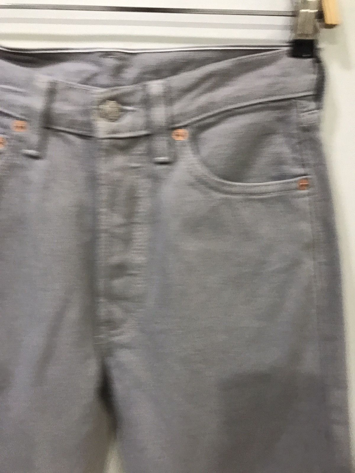 Levi's × Vintage 💥VINTAGE 90s💥Levis 501 Original Light Grey Denim Size US 26 / EU 42 - 5 Thumbnail