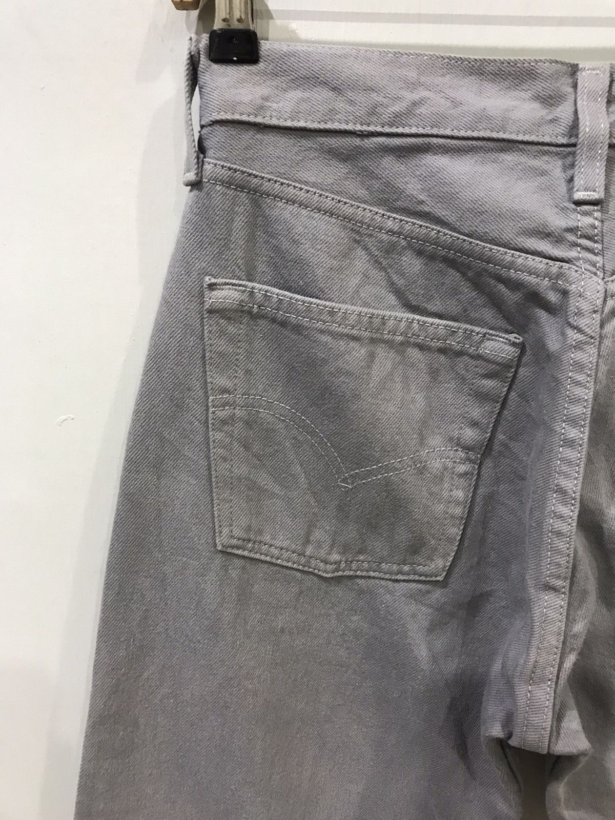 Levi's × Vintage 💥VINTAGE 90s💥Levis 501 Original Light Grey Denim Size US 26 / EU 42 - 14 Thumbnail