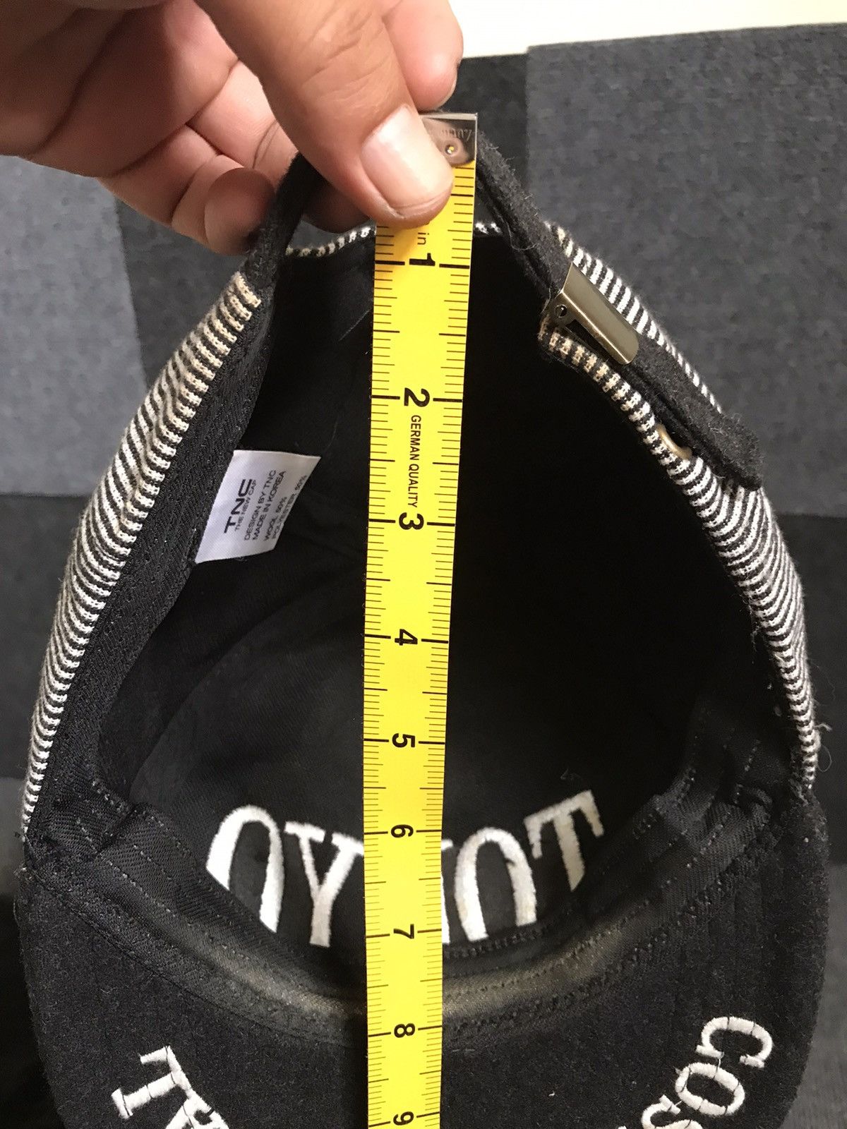 Seditionaries BSC29 TOKYO Embroidery Hickory TNC Korea Cap Size ONE SIZE - 10 Thumbnail