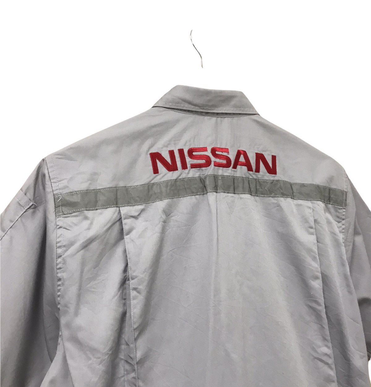 Japanese Brand Vintage Nissan Work Button Up Shirt Embroidery Logo Size US L / EU 52-54 / 3 - 3 Thumbnail