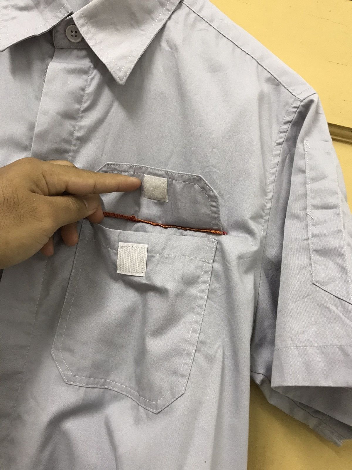 Japanese Brand Vintage Nissan Work Button Up Shirt Embroidery Logo Size US L / EU 52-54 / 3 - 7 Thumbnail