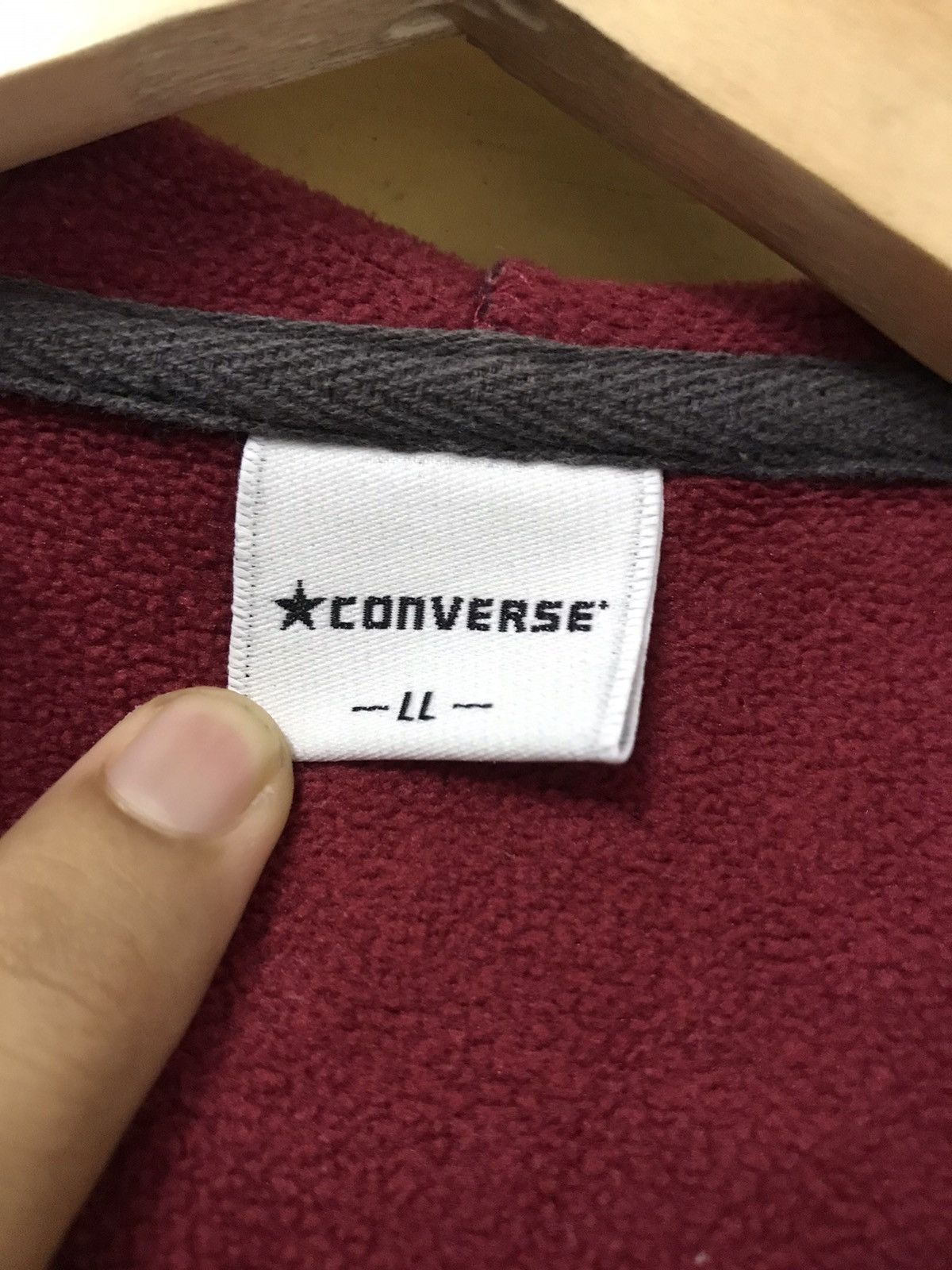 Converse Embroidery Logo Fleece Hoodie