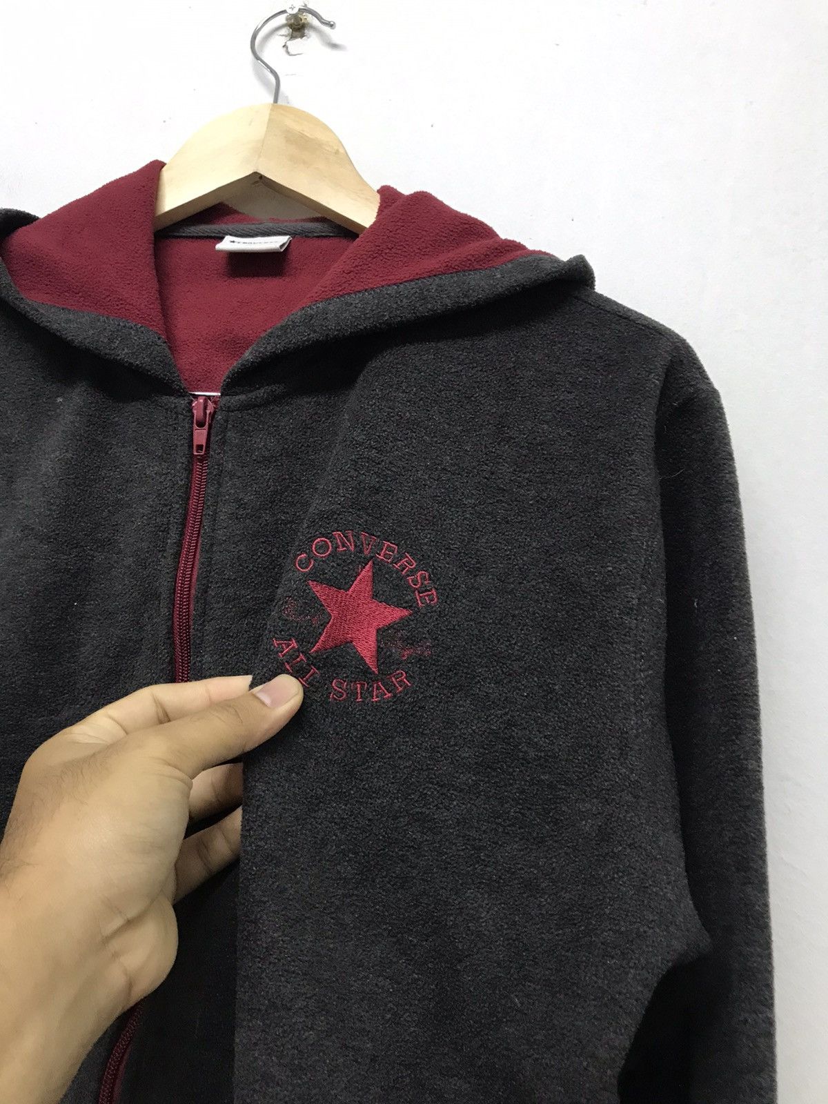 Converse Embroidery Logo Fleece Hoodie