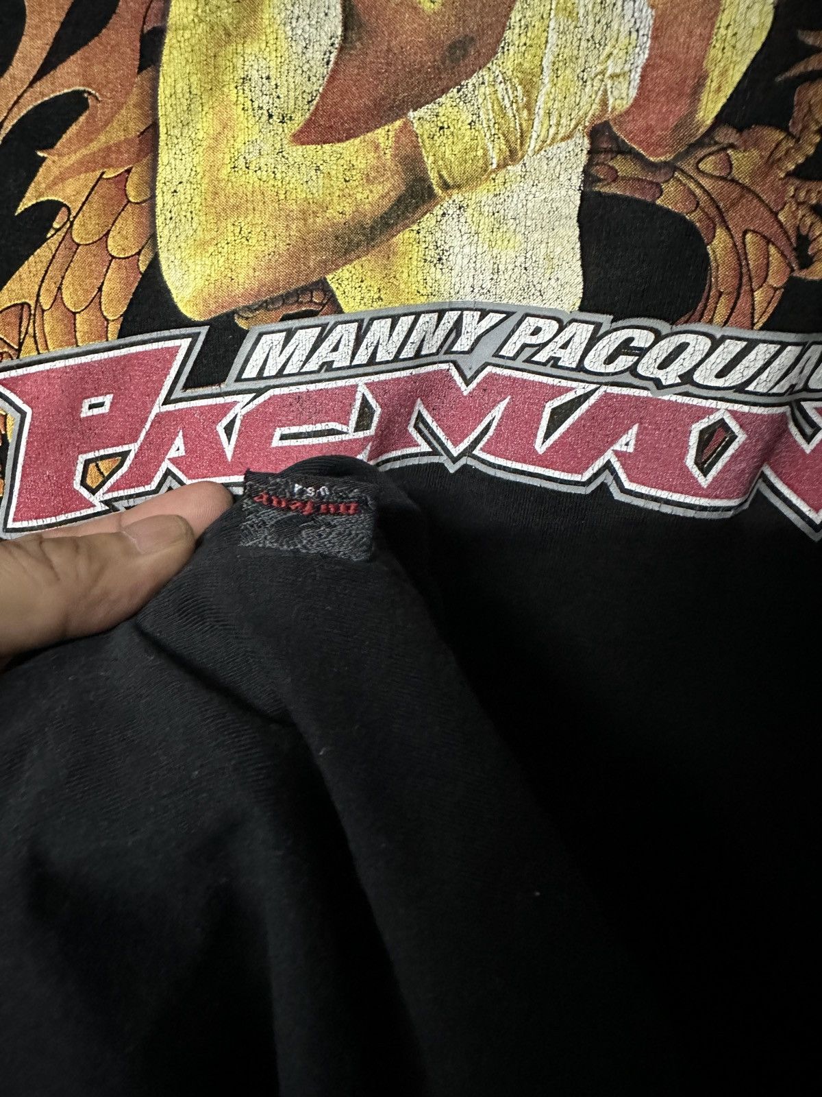 No Fear Vintage No Fear X Boxing Manny Pacquiao Pacman Faded Tee Size US XL / EU 56 / 4 - 5 Thumbnail