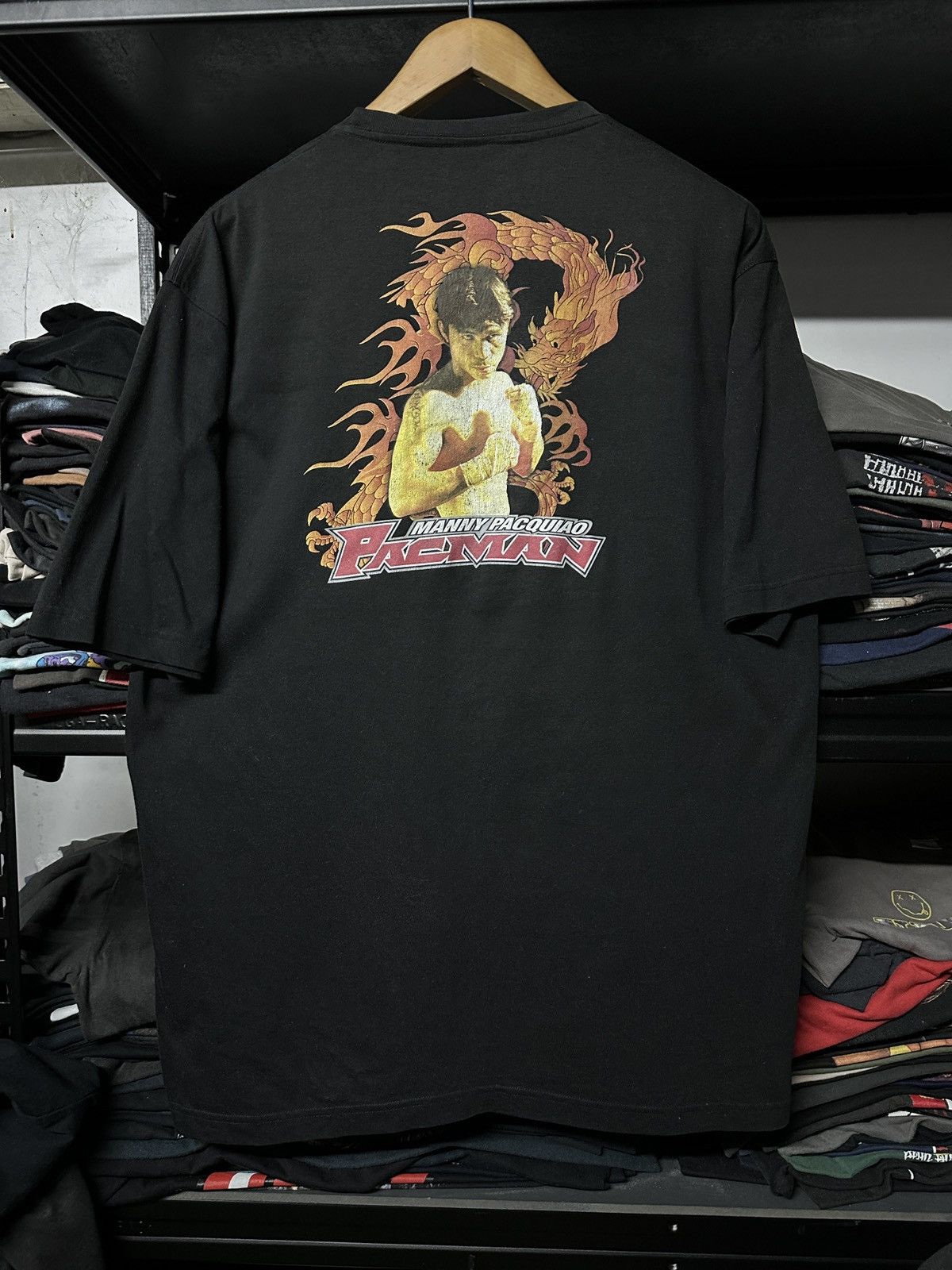 No Fear Vintage No Fear X Boxing Manny Pacquiao Pacman Faded Tee Size US XL / EU 56 / 4 - 2 Thumbnail